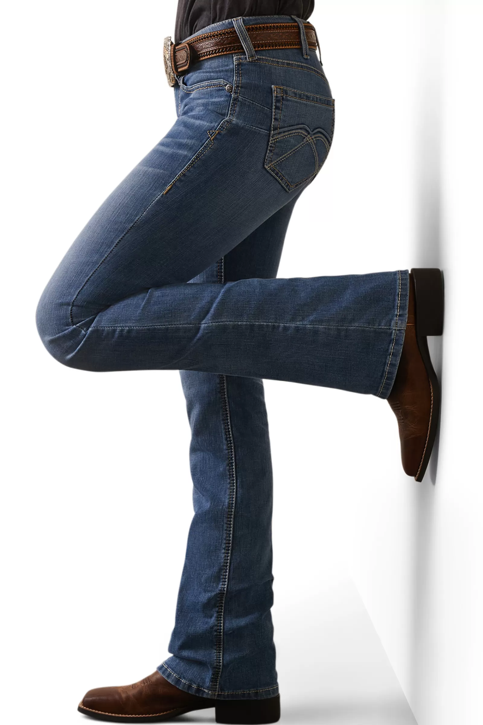 ariat Real Perfect Rise Jayla Boot Cut Jean Pour Femme< Jodhpurs D'équitation