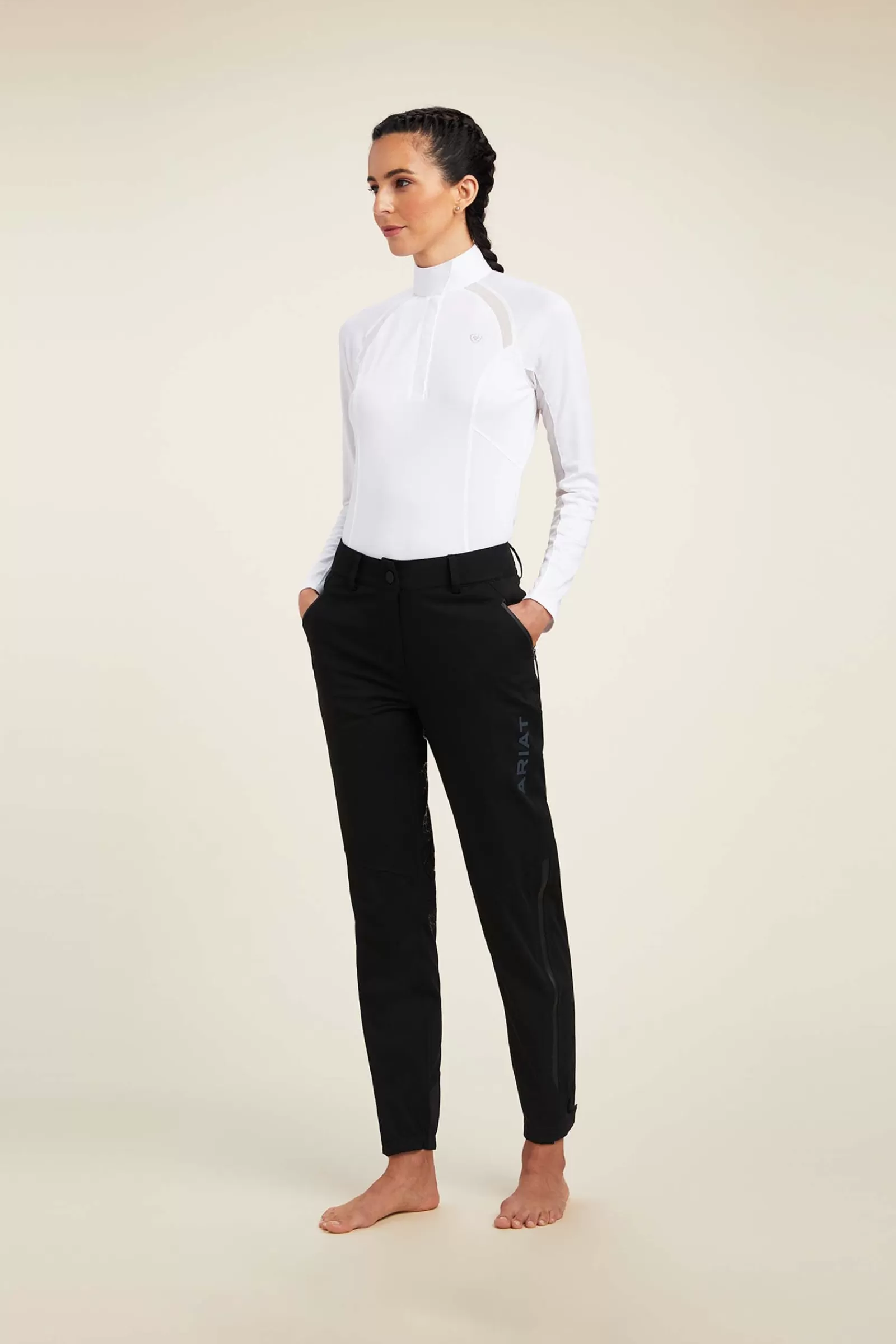 ariat Venture H2O Shell Leggings D'équitation Jodhpurs A Fond Integral Pour Femme< Jodhpurs D'équitation