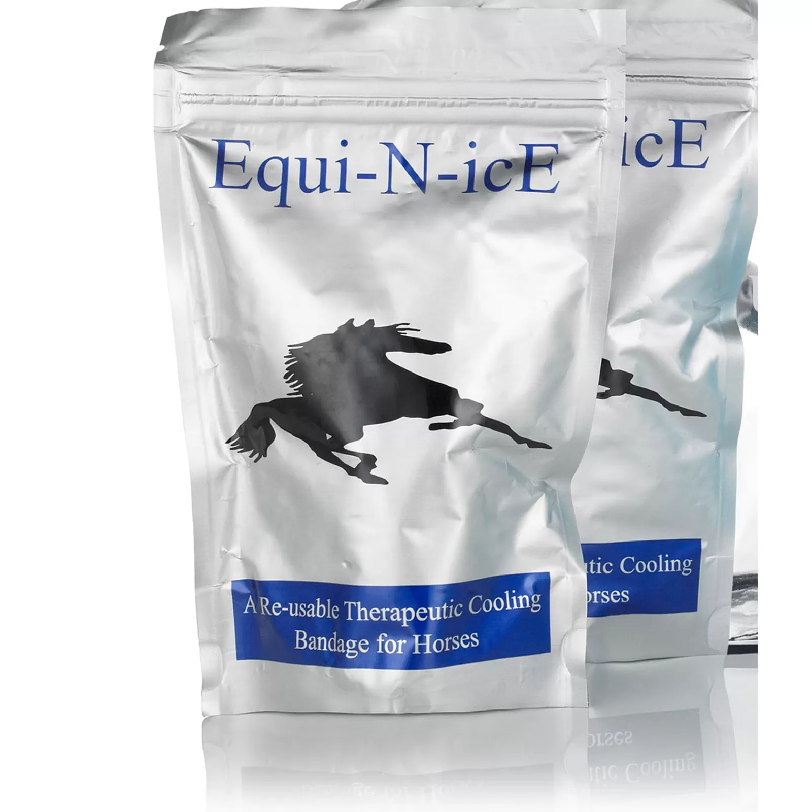 New Bande Rafraichissante Equi-N-Ice Cooling Bandage Protections Cheval