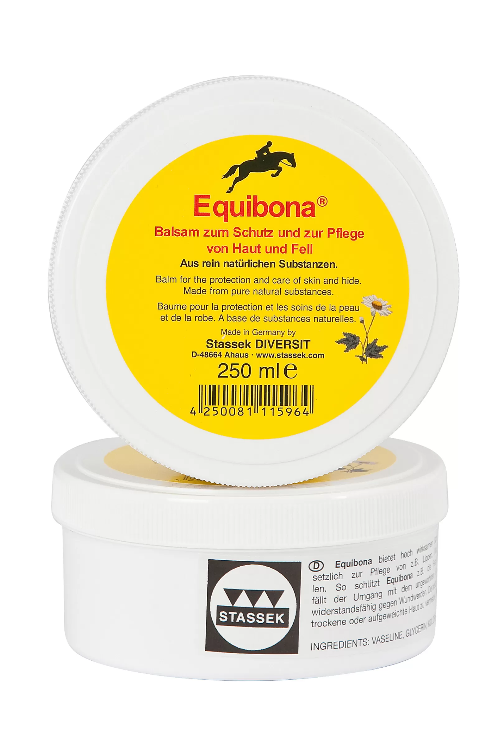 New Baume De Protection Naturel Equibona Pour La Peau, 250 Ml Soins De La Fourrure, De La Peau Et De La Criniere
