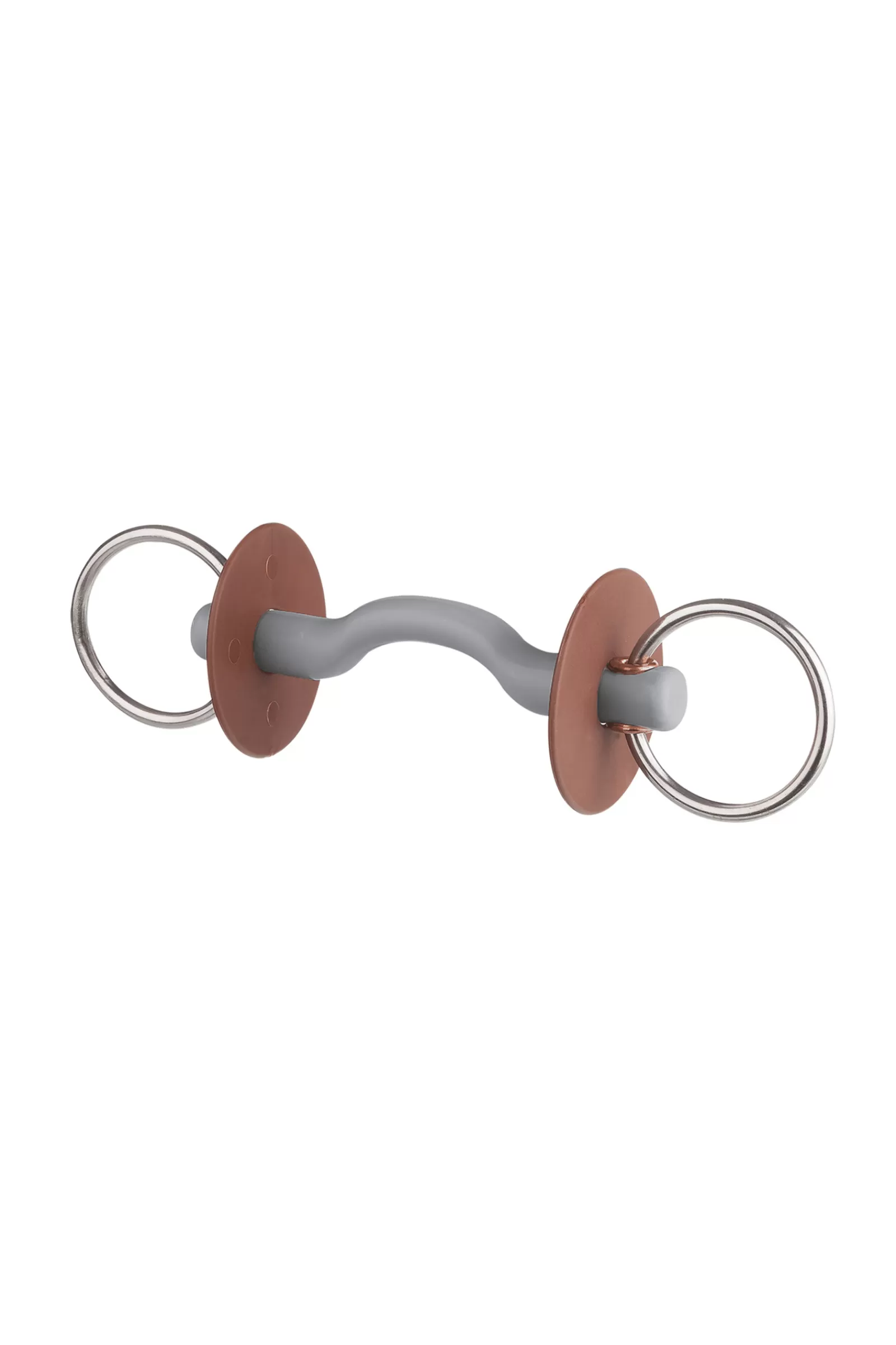 Sale Mors De Filet Avec Canon A Passage De Langue, Anneau 7,5 Cm Mors 2 Anneaux