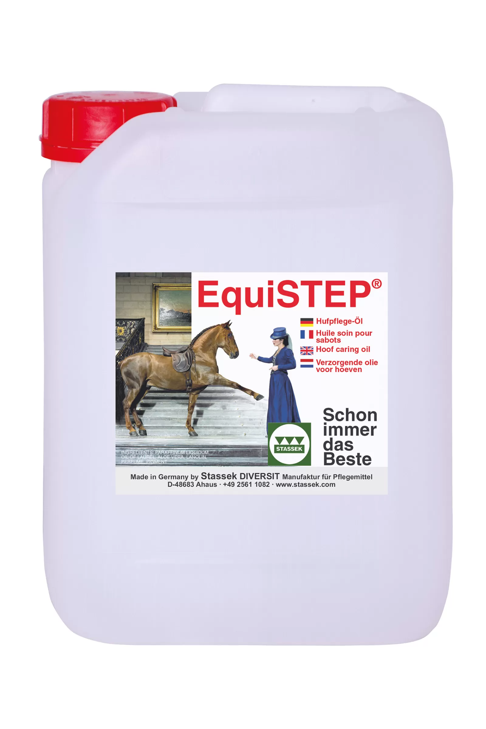 Cheap Bidon Recharge Huile Pour Sabot Equistep , 2,5 Litres Soin Du Sabot