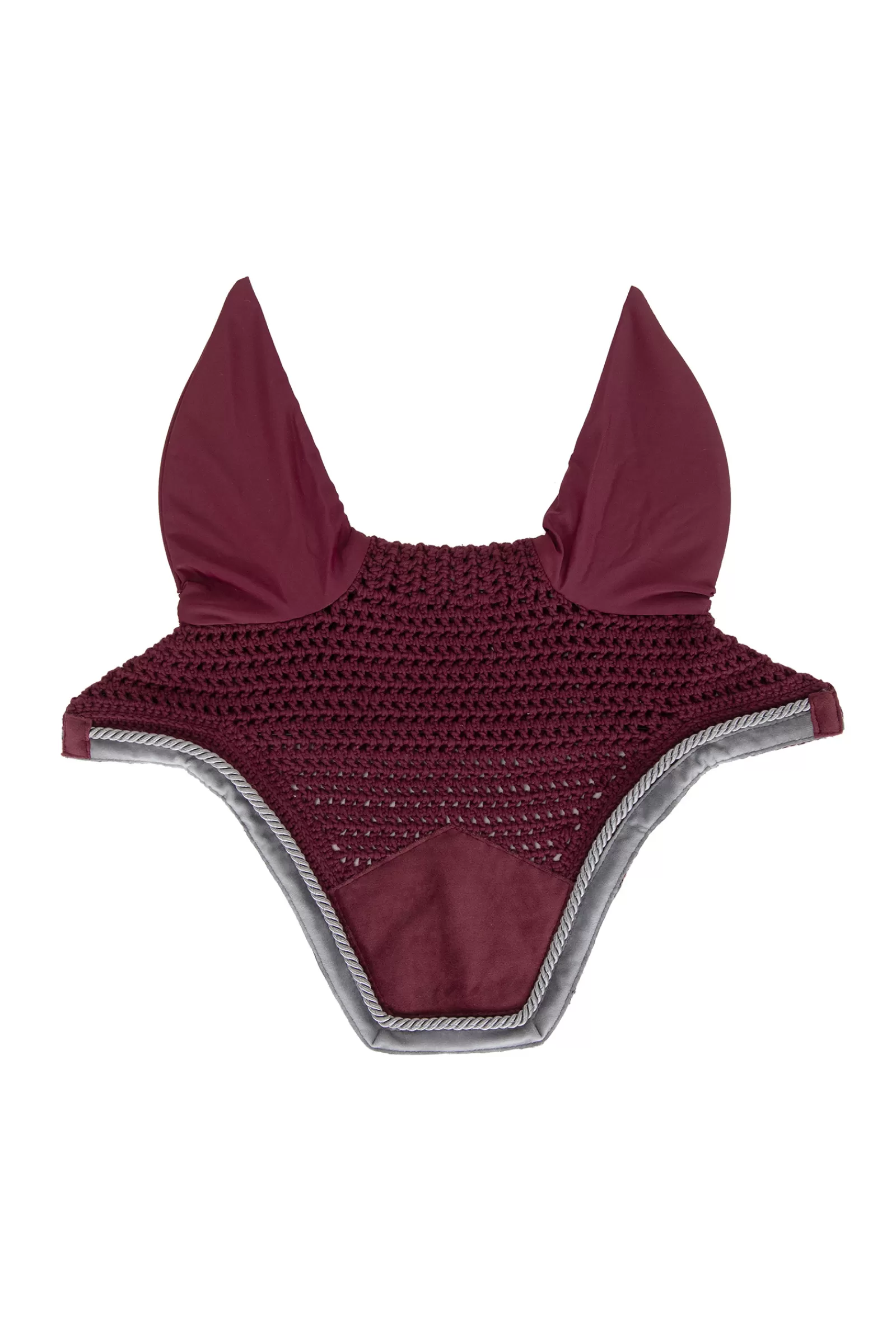 Online Bonnet Anti-Mouche Velvet Contrast Horsewear Bonnet Cheval