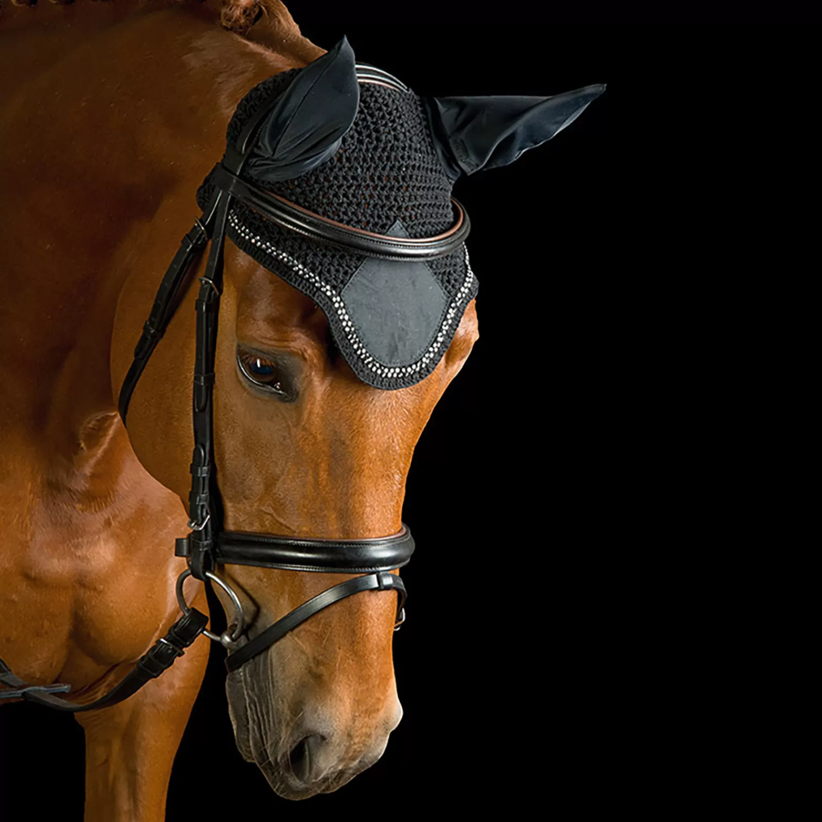 Flash Sale Bonnet Chasse-Mouches Avec Strass Bonnet Cheval