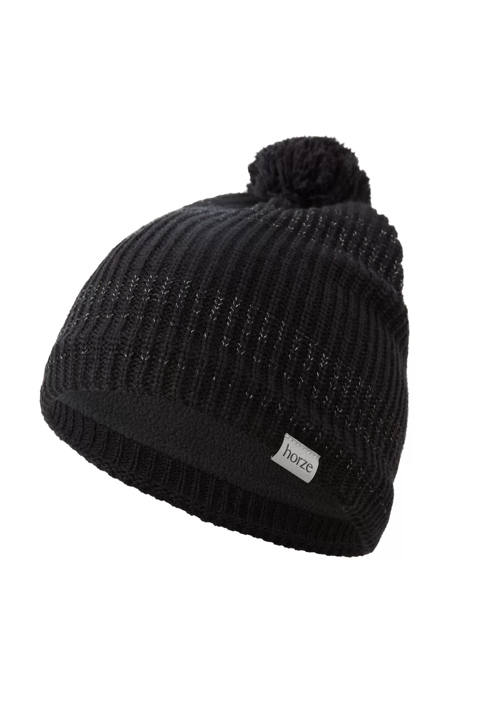 horze Bonnet En Tricot Reflechissant Luminox Avec Pompon< Casquettes