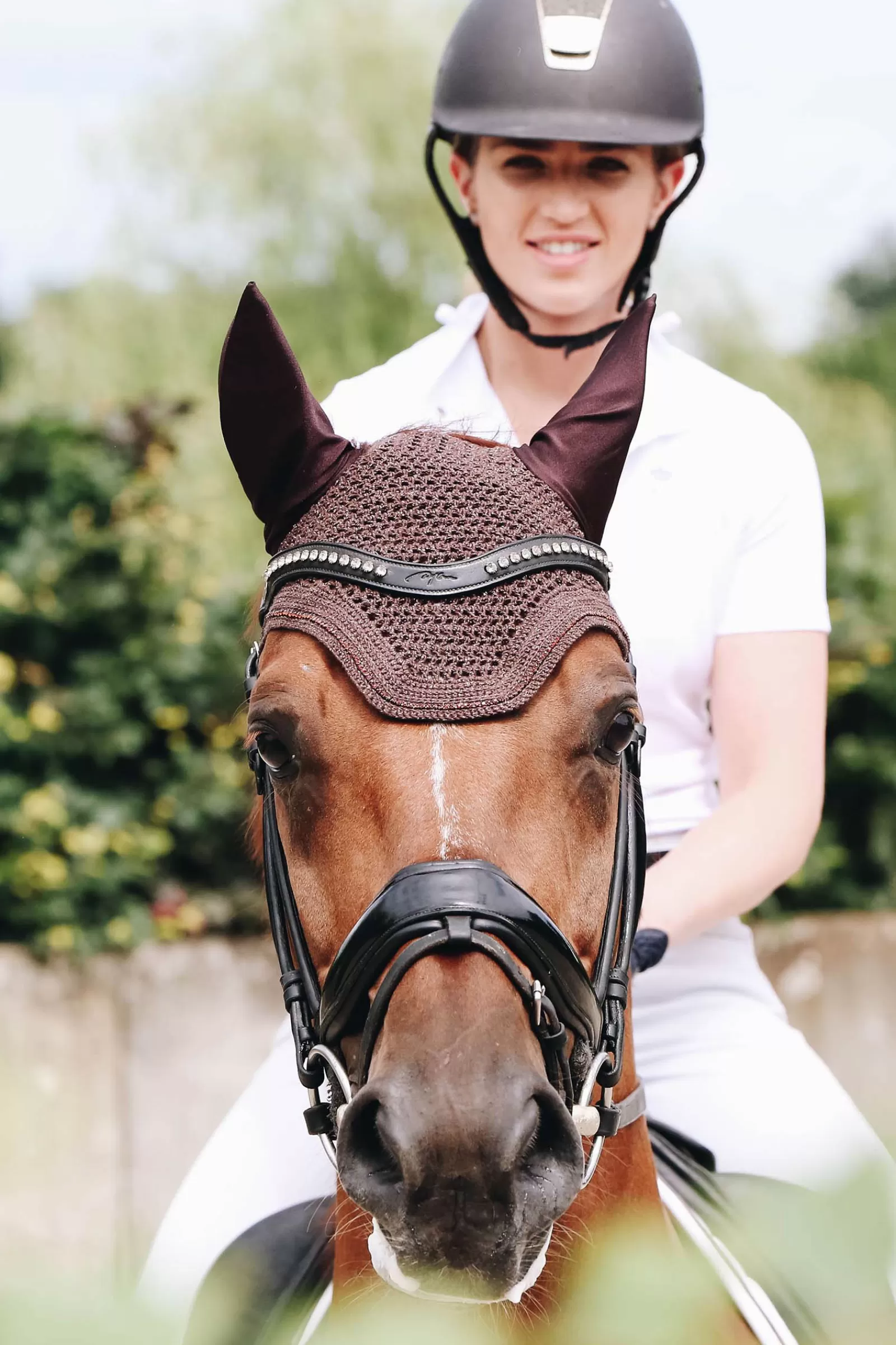 Shop Bonnet Wellington Sparkling Horsewear Bonnet Cheval