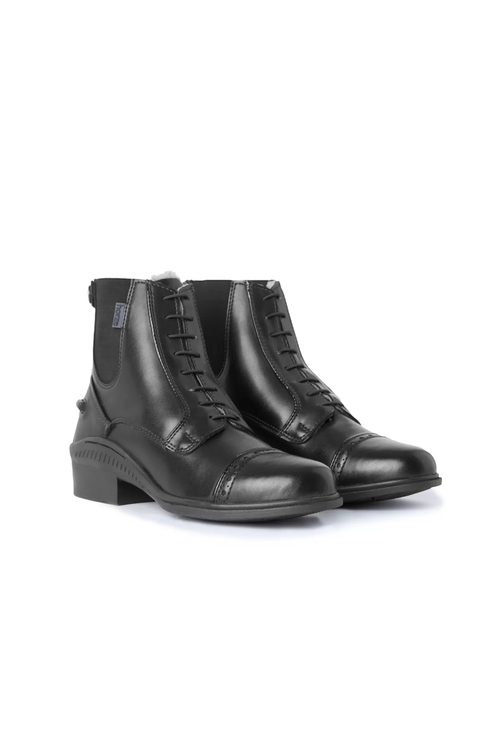 horze Bottines D'Hiver Jodhpur Kilkenny Lux Pour Femme Avec Detail Richelieu< Boots & Bottines D'équitation