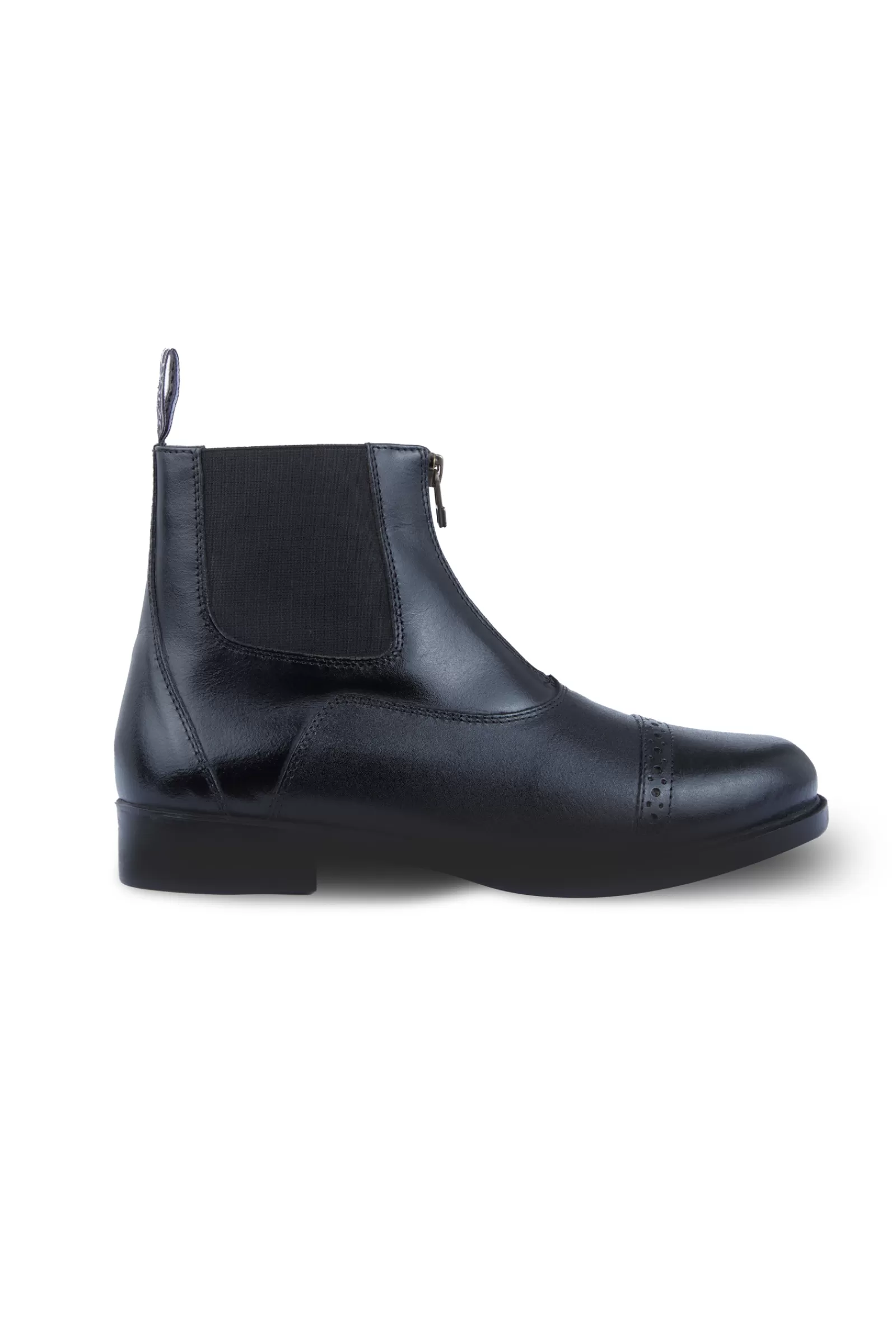 horze Bottines Jodhpur En Cuir Avec Fermeture Eclair Devant, Femme< Boots & Bottines D'équitation