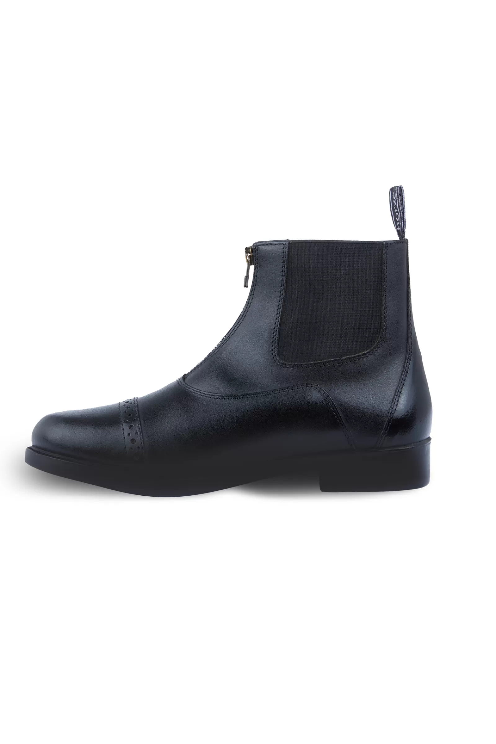 horze Bottines Jodhpur En Cuir Avec Fermeture Eclair Devant, Femme< Boots & Bottines D'équitation