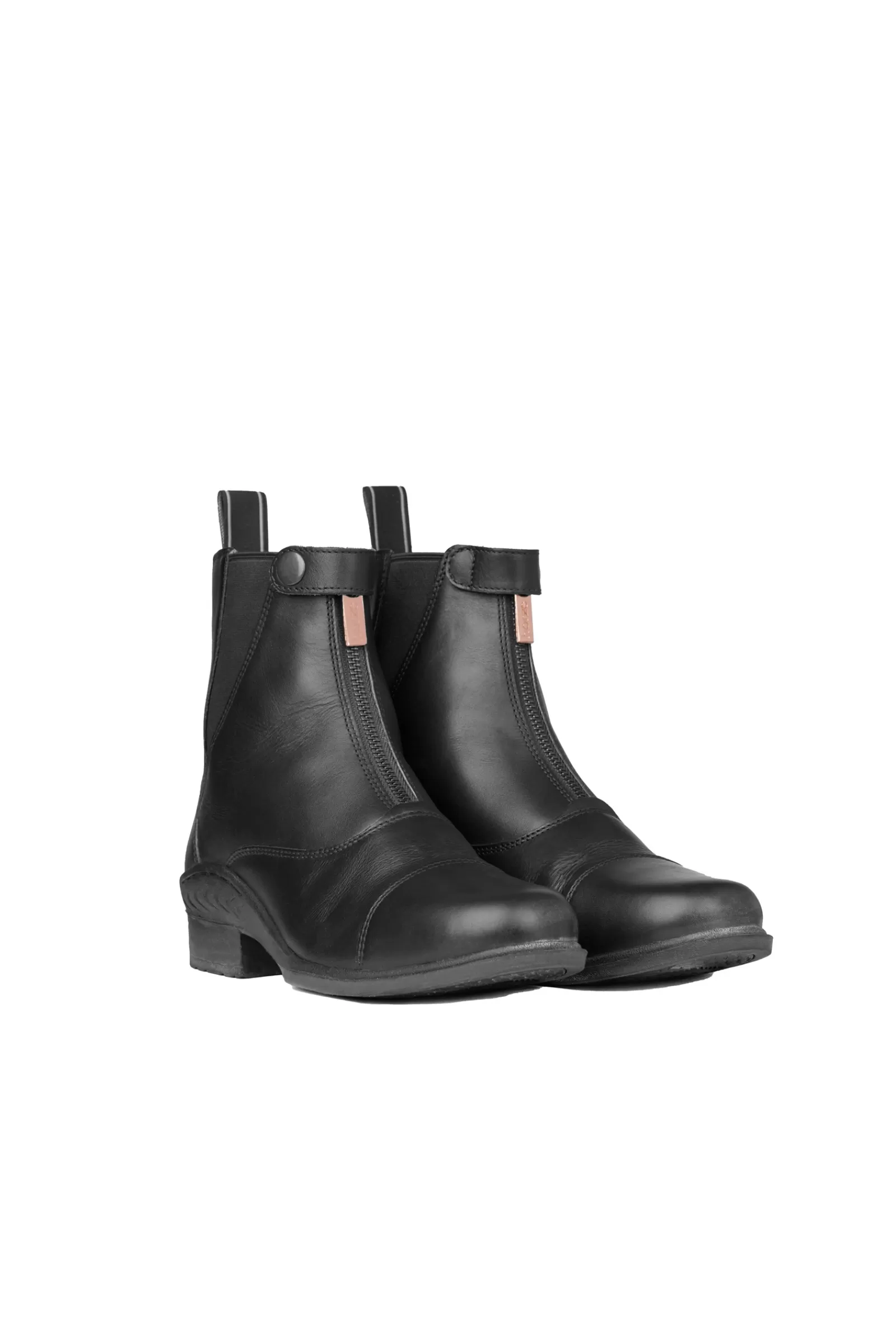 horze Bottines Jodphur En Cuir Rose Avec Fermeture Eclair Sur Le Devant< Boots & Bottines D'équitation