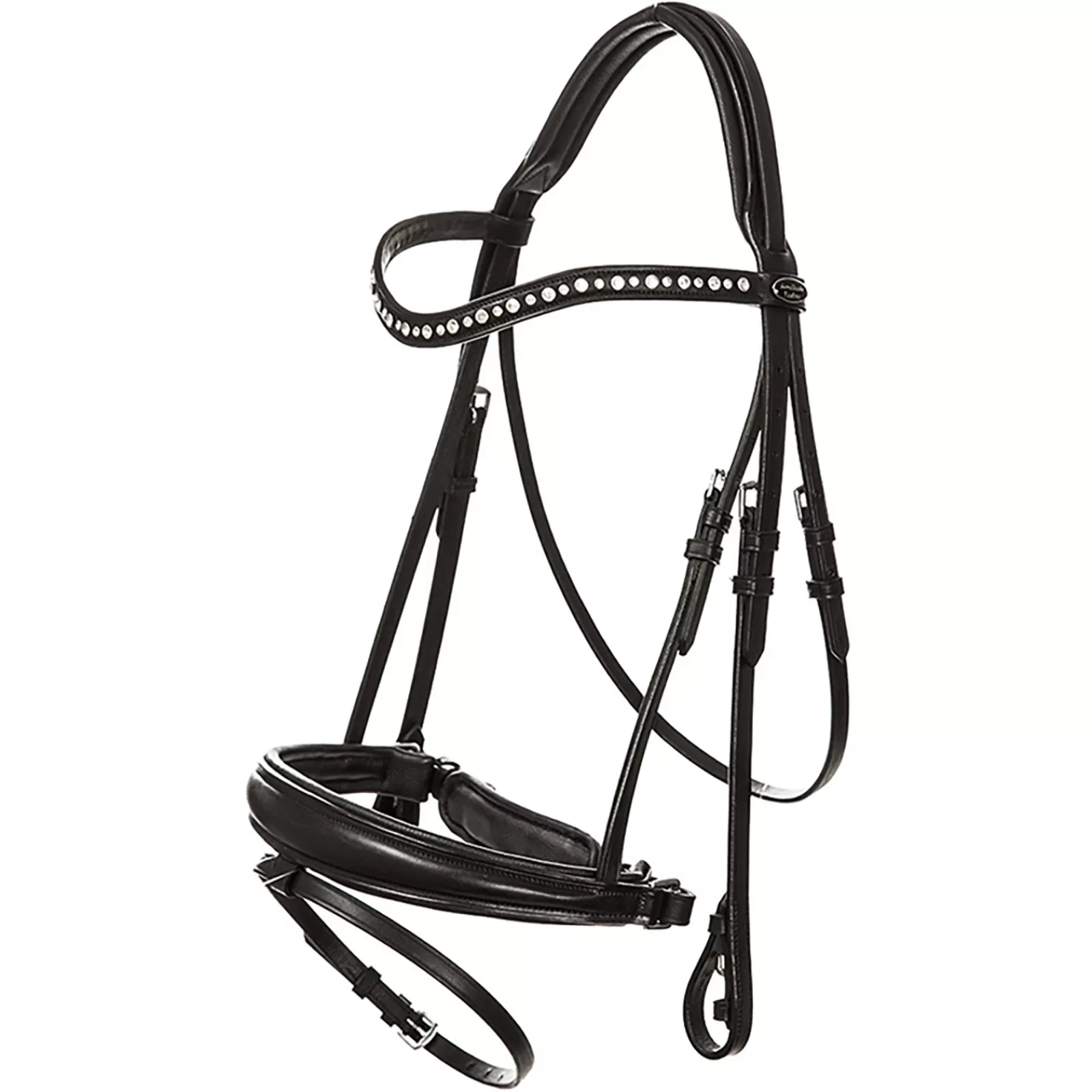 Shop Bridon Mia Avec Muserolle Suedoise Combinee Bridons Et Filets