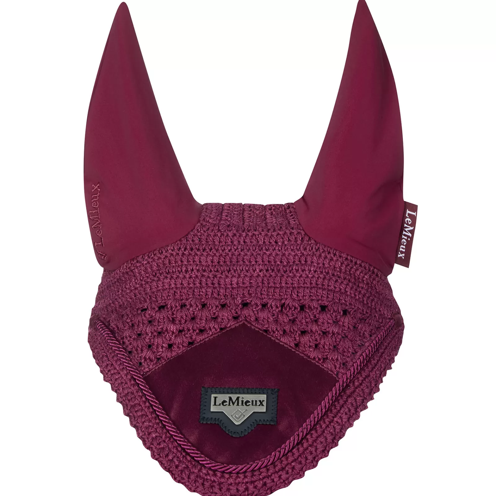 Flash Sale Capuche Anti-Mouches En Satin Loire Bonnet Cheval