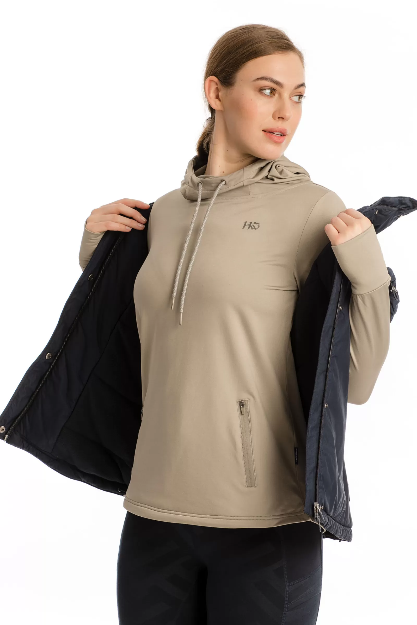 horseware Capuche Technique En Polaire< Pulls & Sweat