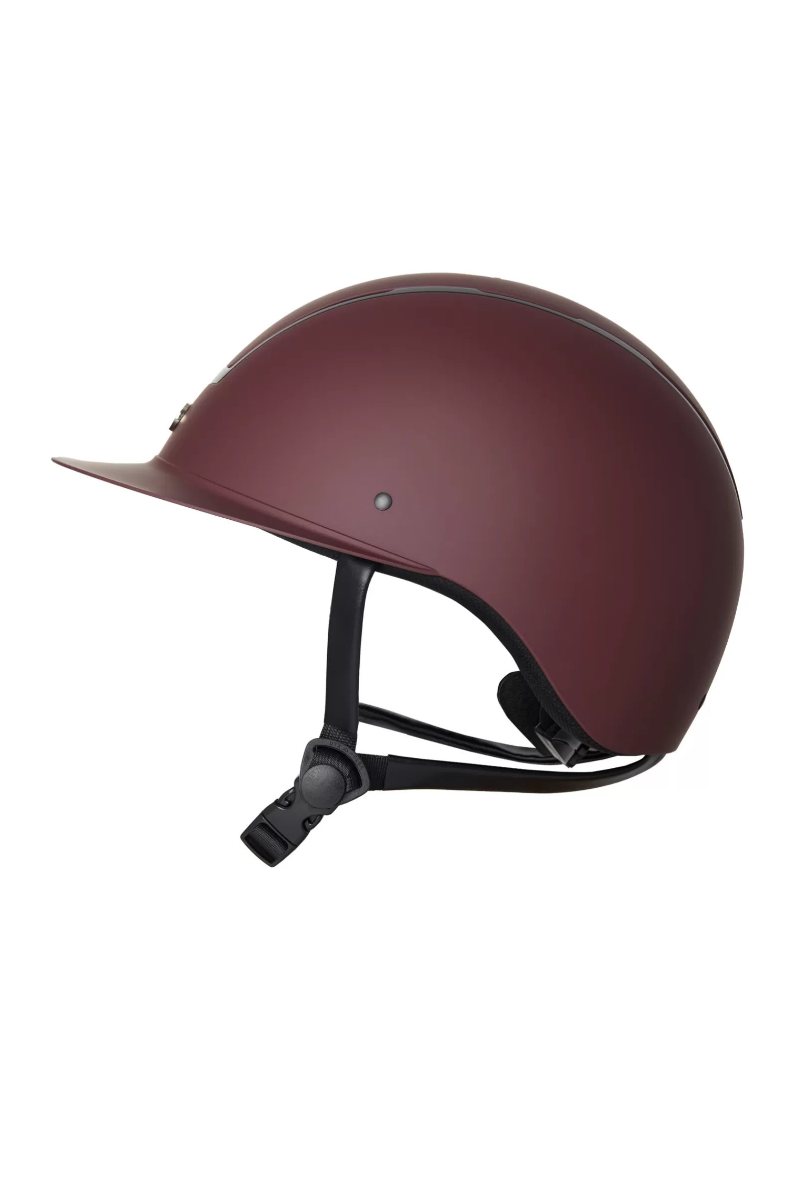 horze Casque D'équitation Noir Avec Coque Brillante Et Pare-Soleil< Casque D'équitation
