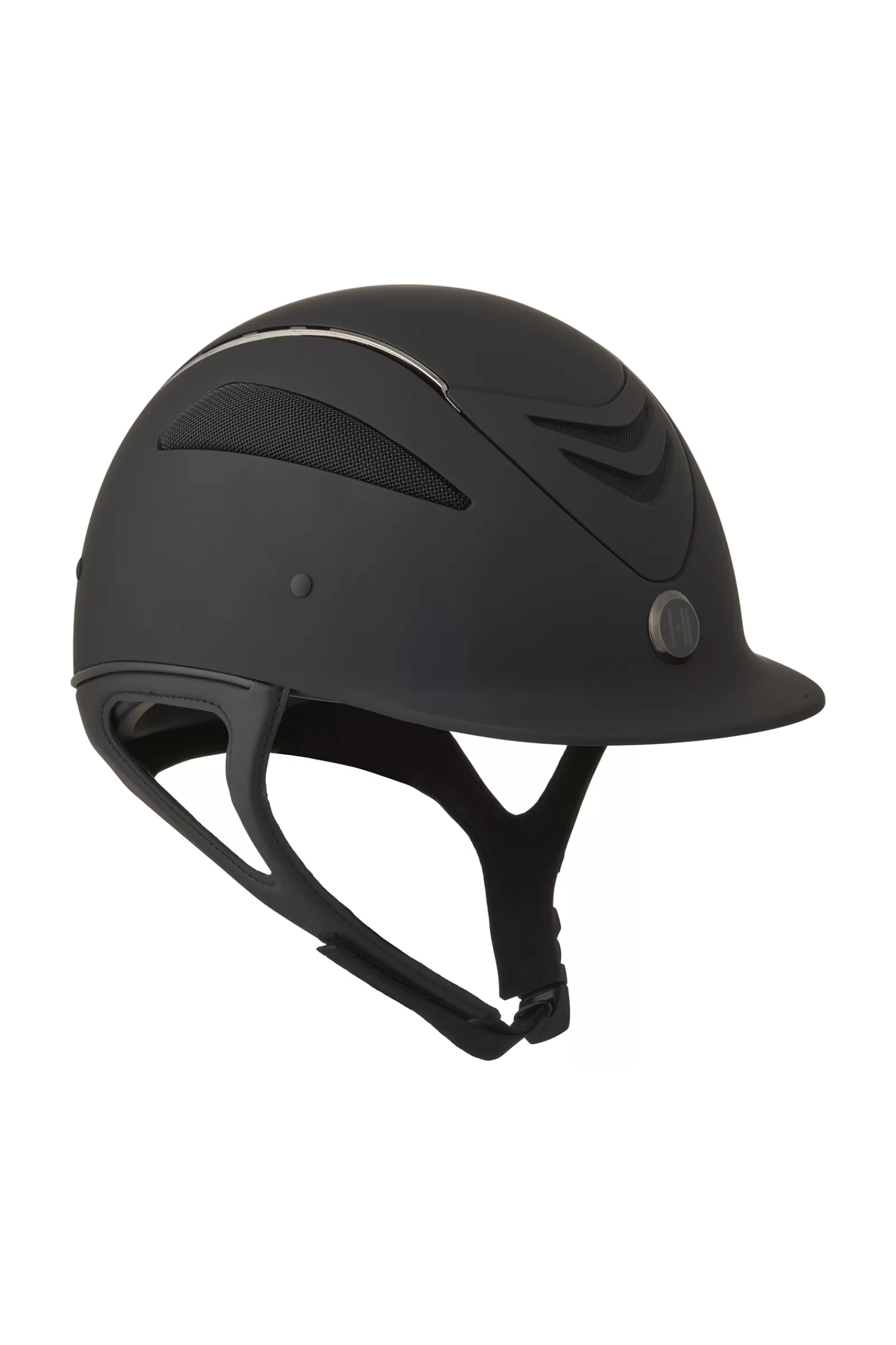 onek Casque D'équitation Defender Matt Chrome< Casque D'équitation