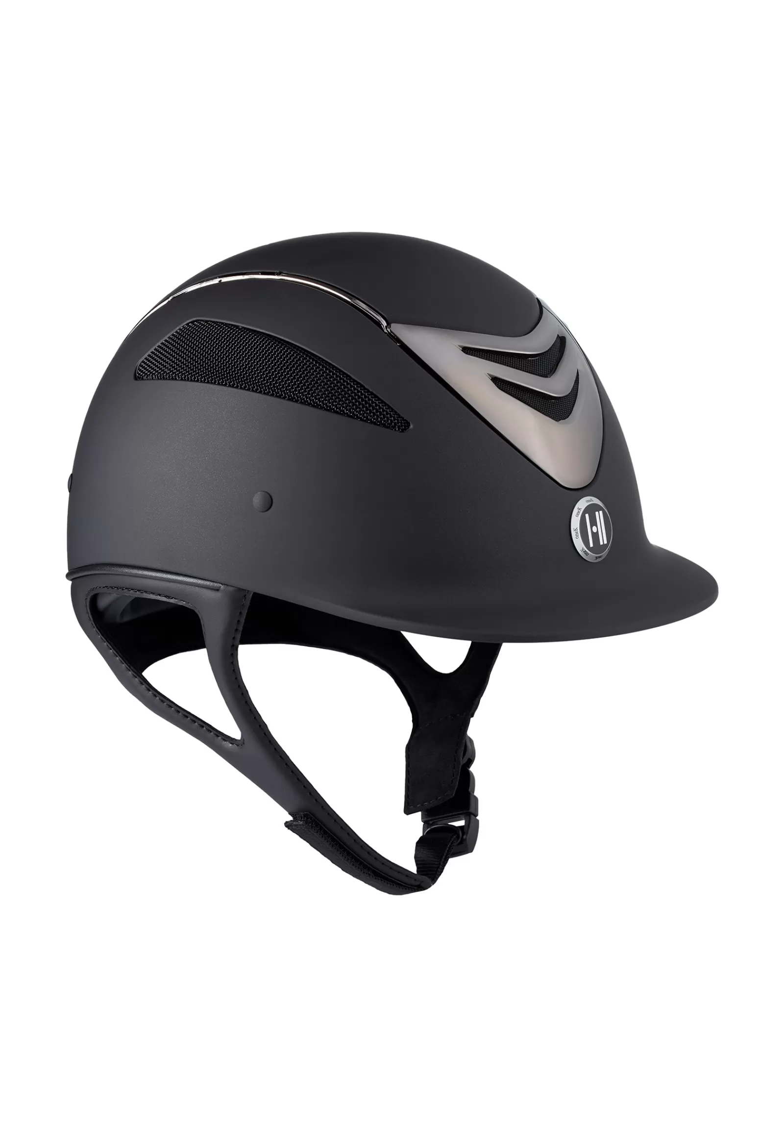 onek Casque D'équitation Defender Pro Matt Chrome< Casque D'équitation