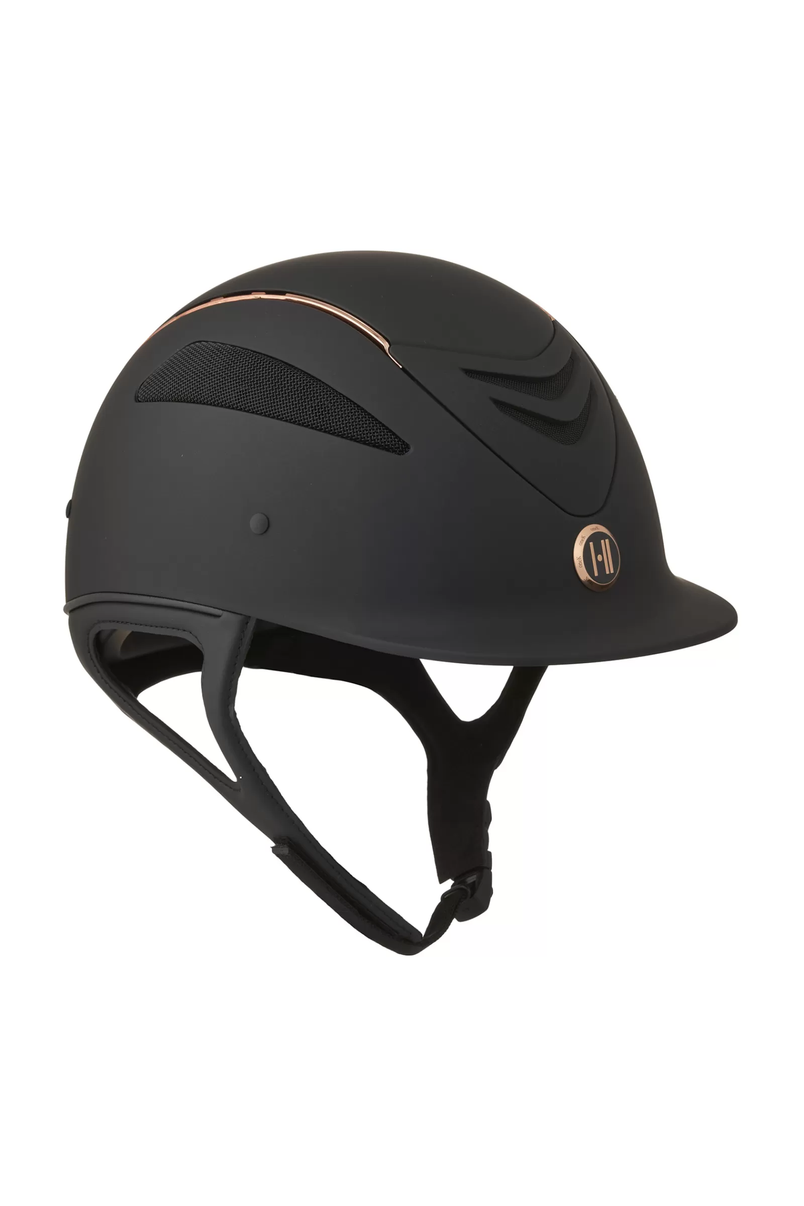 onek Casque D'équitation Defender Pro Matt Rose Dore< Casque D'équitation