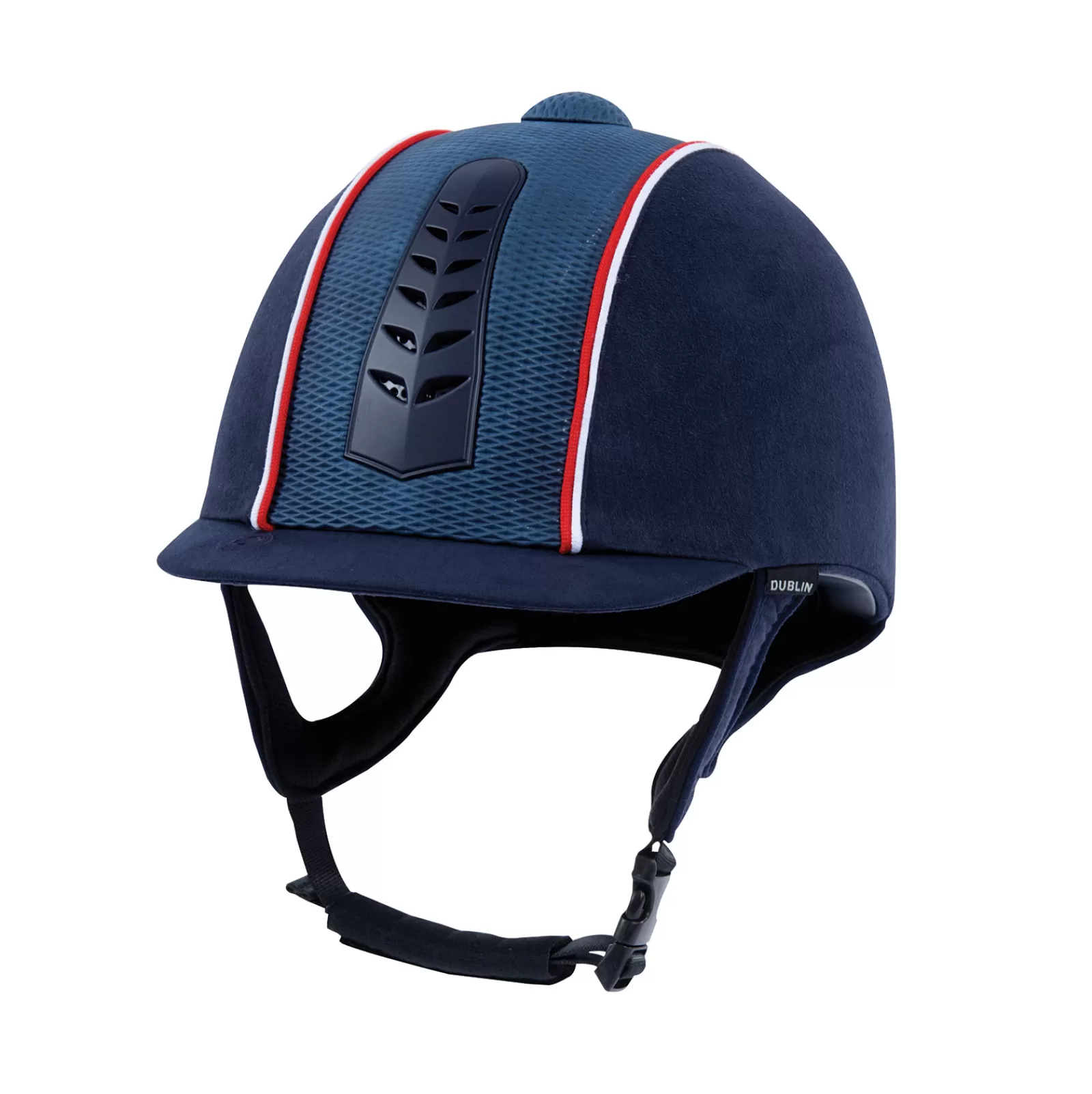 dublin Casque Silver Pro Lisere (52-55)< Casque D'équitation