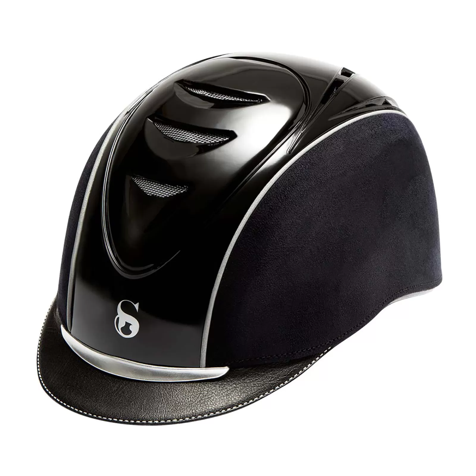 scharf Casque N° 9 + Shiny Top< Casque D'équitation