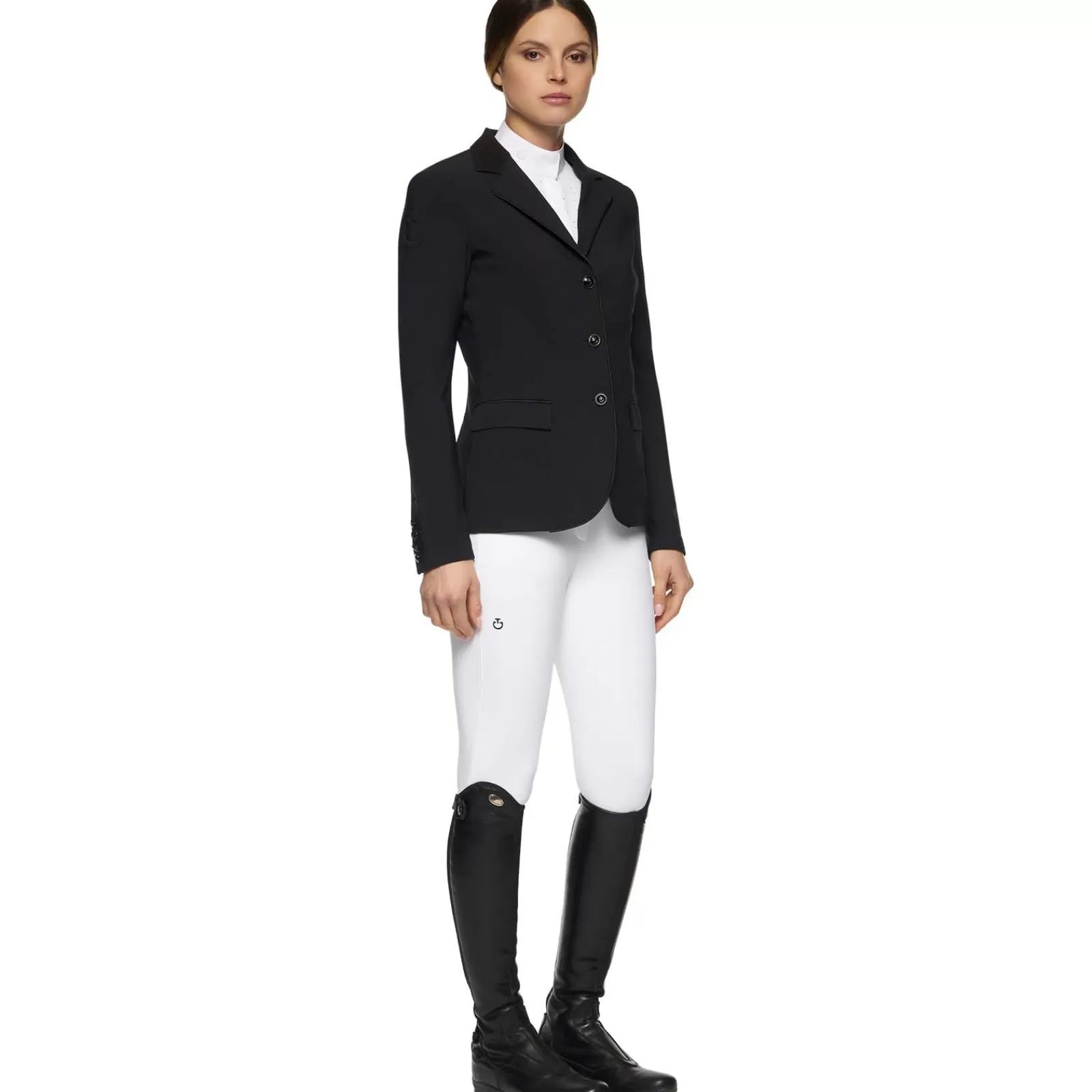 cavalleriatoscana Cavalleria Toscana Gp Women'S Perforated Show Jacket< Manteaux & Vestes