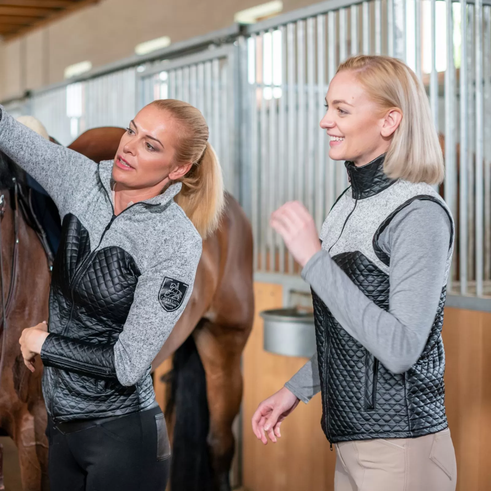 cavalliera Capital Knitted Riding Jacket W/ Waterproof Inserts< Manteaux & Vestes