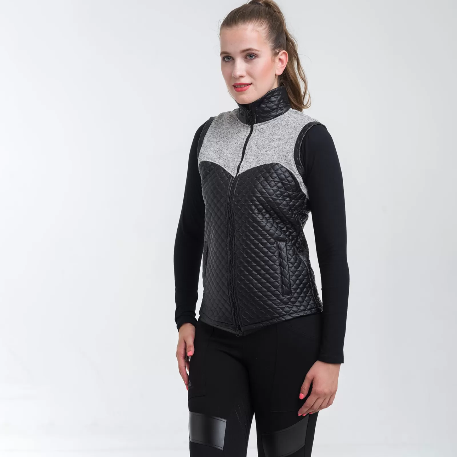 cavalliera Capital Knitted Riding Vest W/ Waterproof Inserts< Manteaux & Vestes