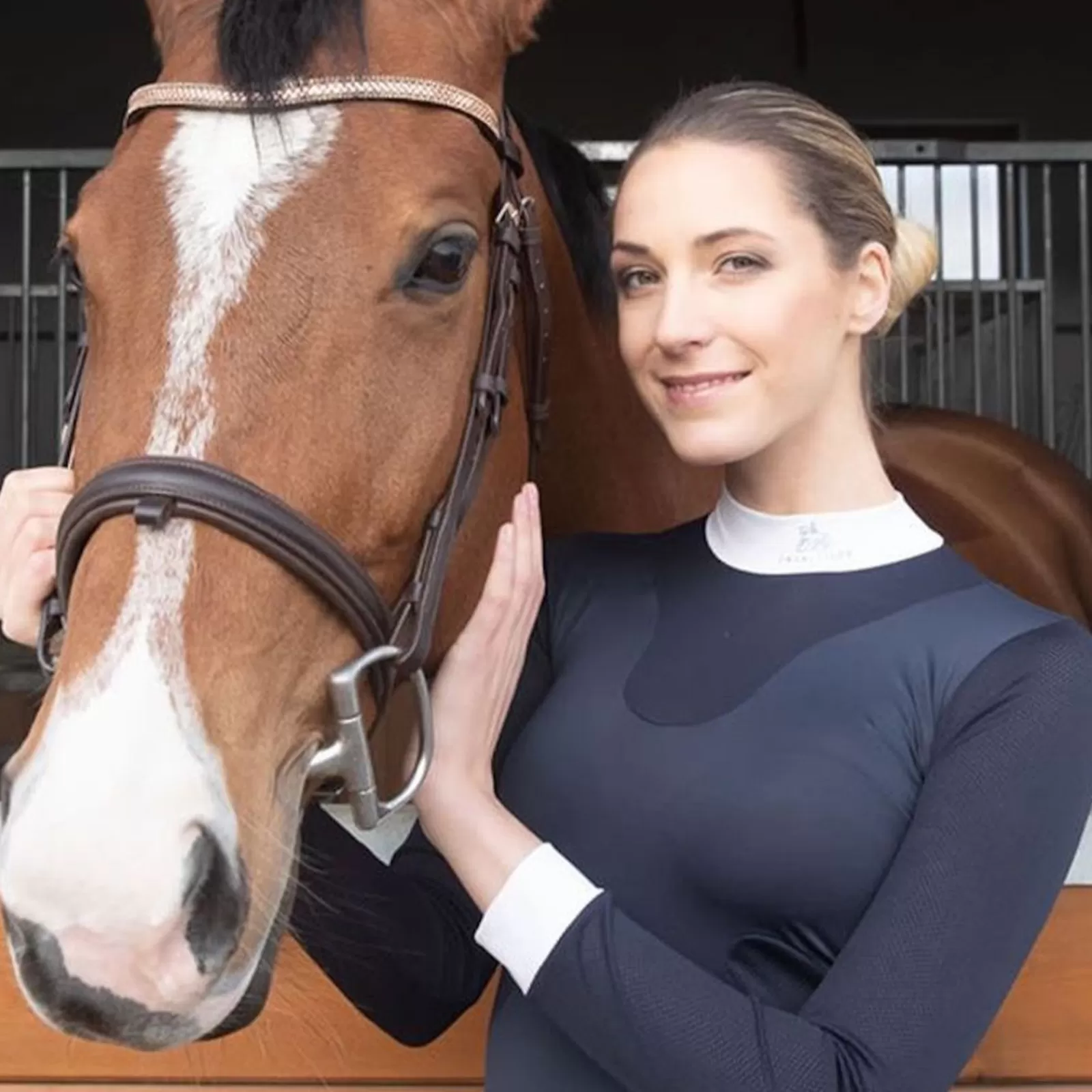 cavalliera Riding Show Shirt High Style Long Sleeve< Concours