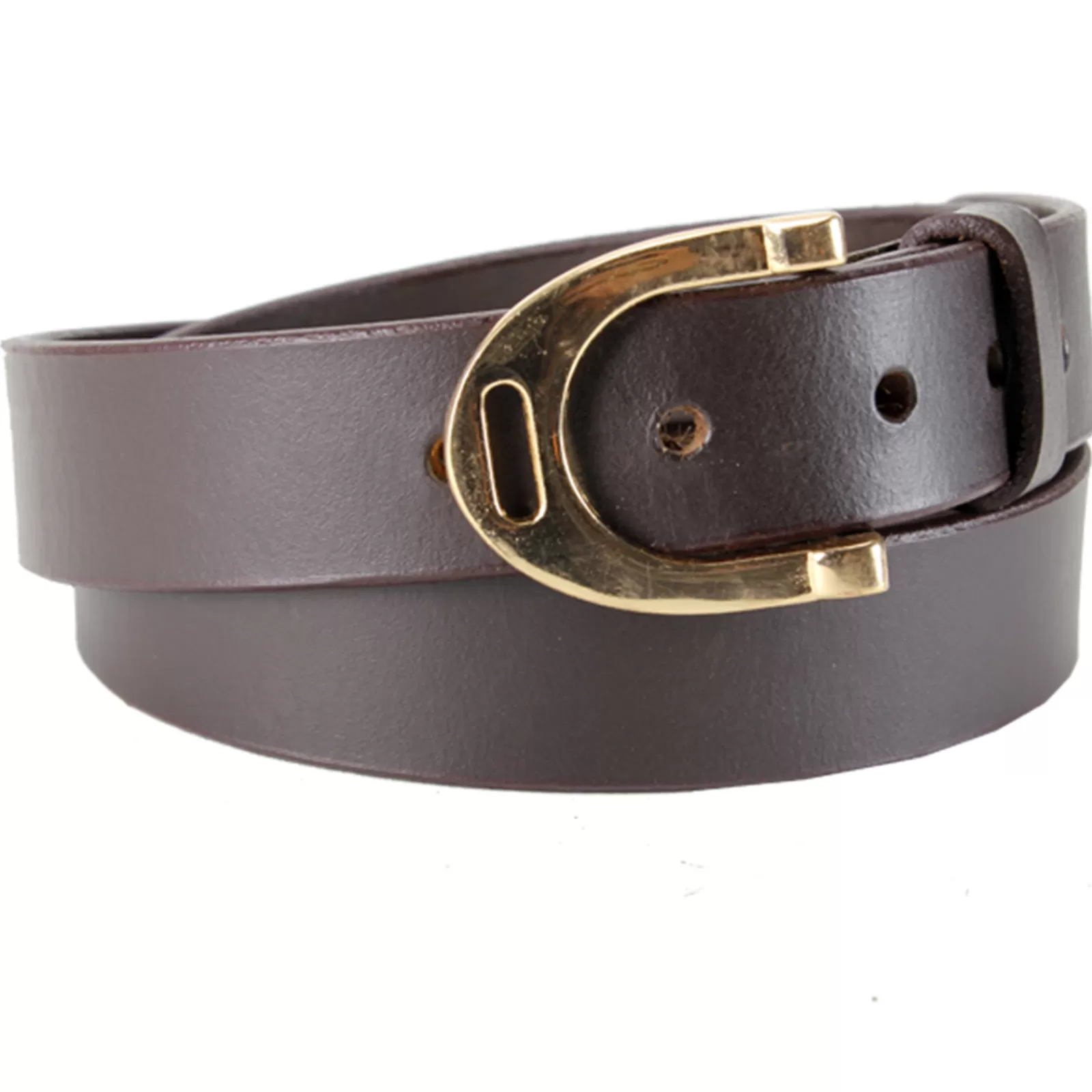 minkhorse Ceinture Cuir Classique Avec Grande Boucle Étrier Mink Horse< Ceintures
