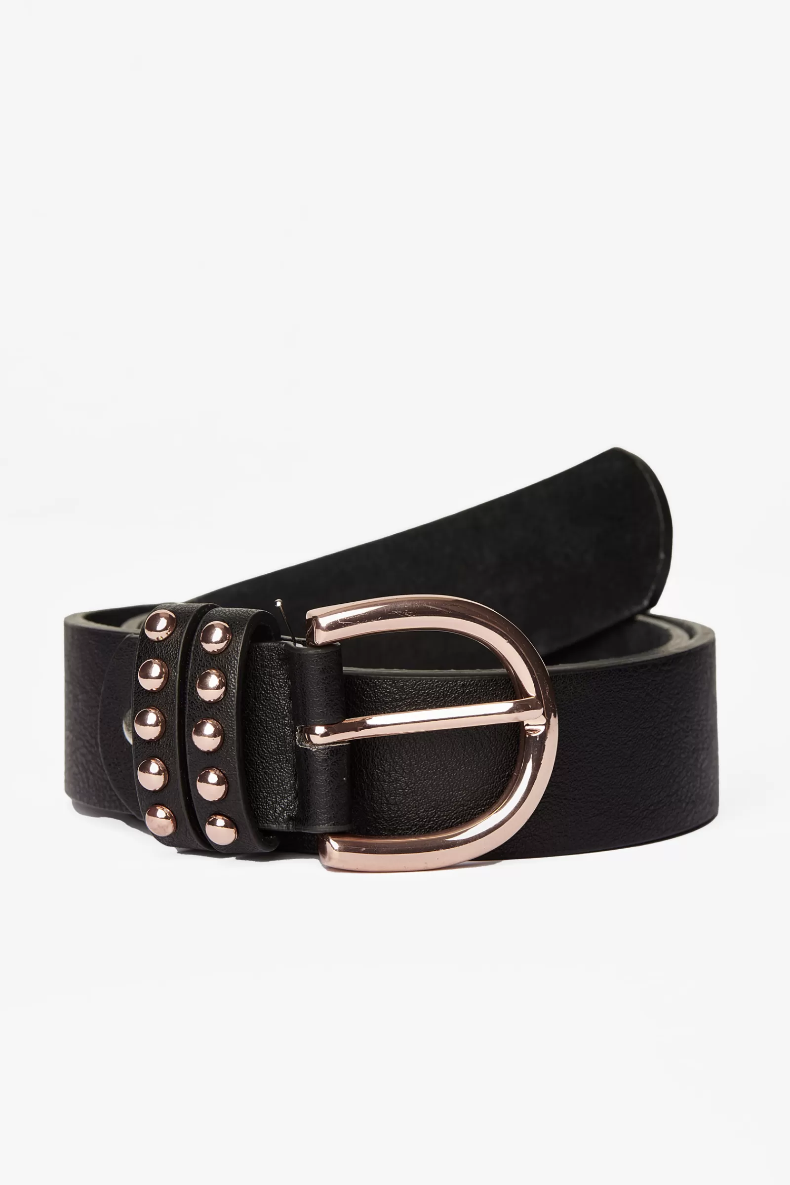 horze Ceinture En Cuir Pu Avec Details En Or Rose< Ceintures