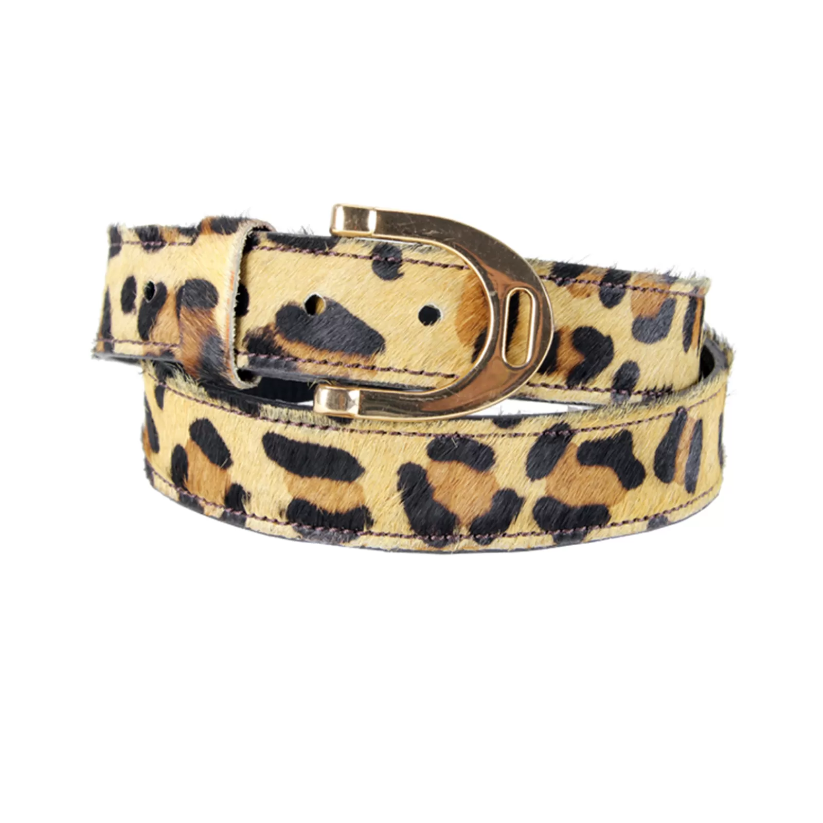 minkhorse Ceinture Imprimee Mink Horse Boucle Étrier< Ceintures