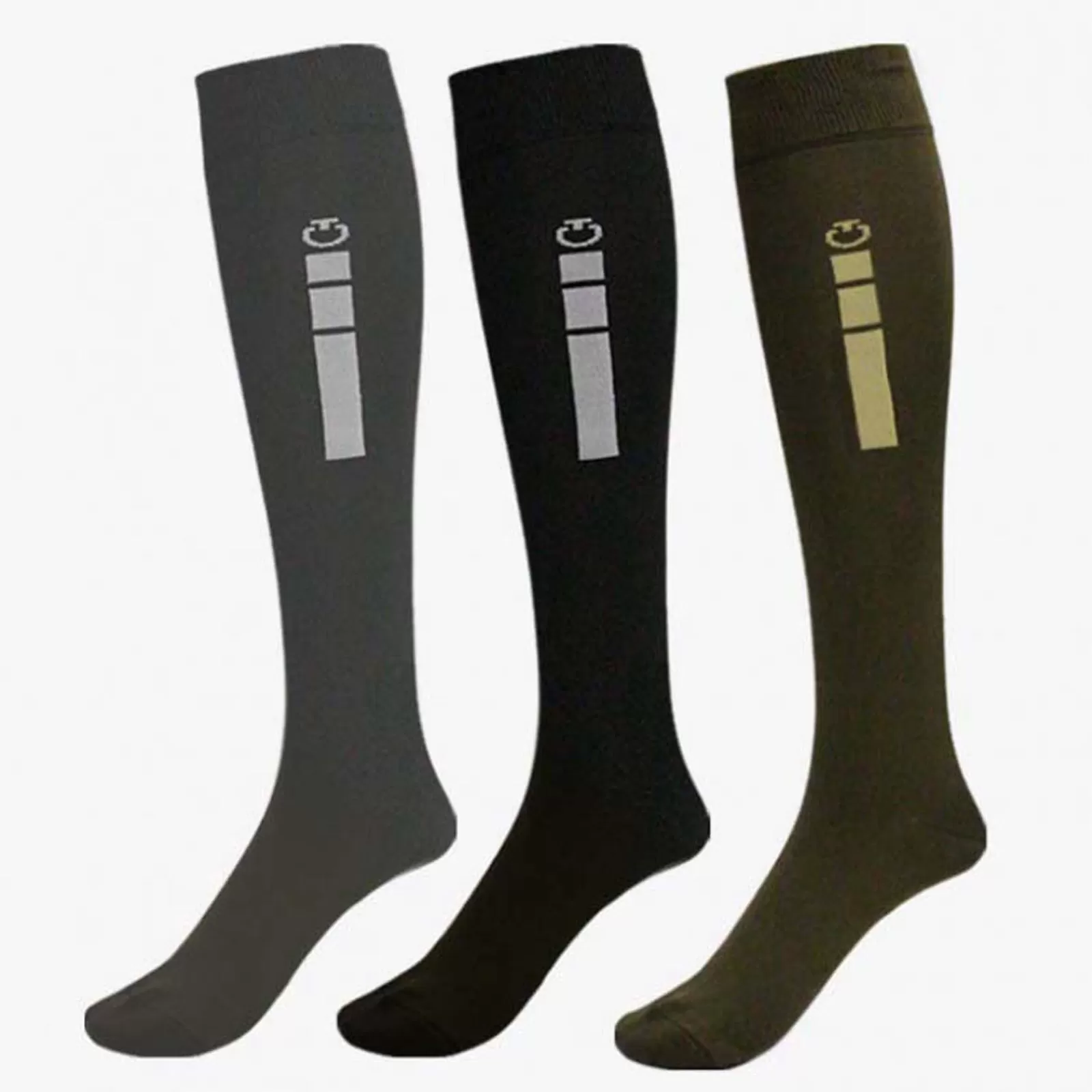 cavalleriatoscana Chaussette Cavalleria Toscana Triple Bar< Chaussettes