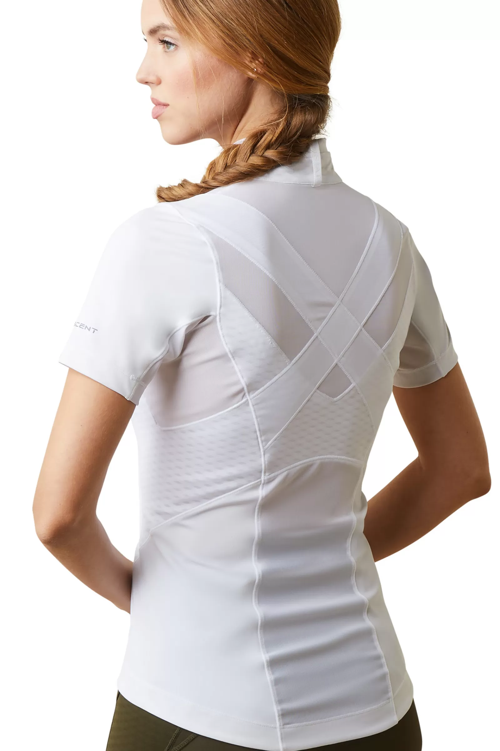 ariat Chemise De Competition 1/4 Zip Ascent Pour Femme< Concours