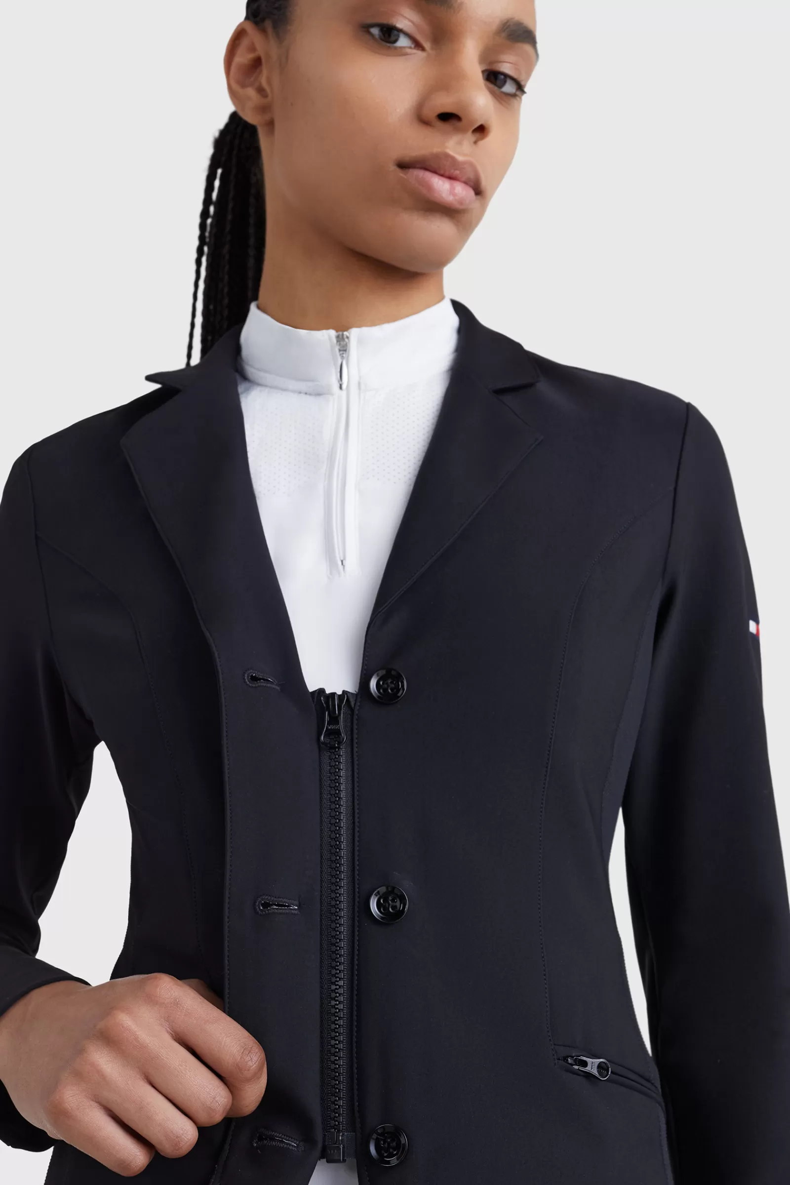 tommyhilfigerequestrian Chemise De Concours Tommy Hilfiger Equestrian Performance Pour Femme< Concours