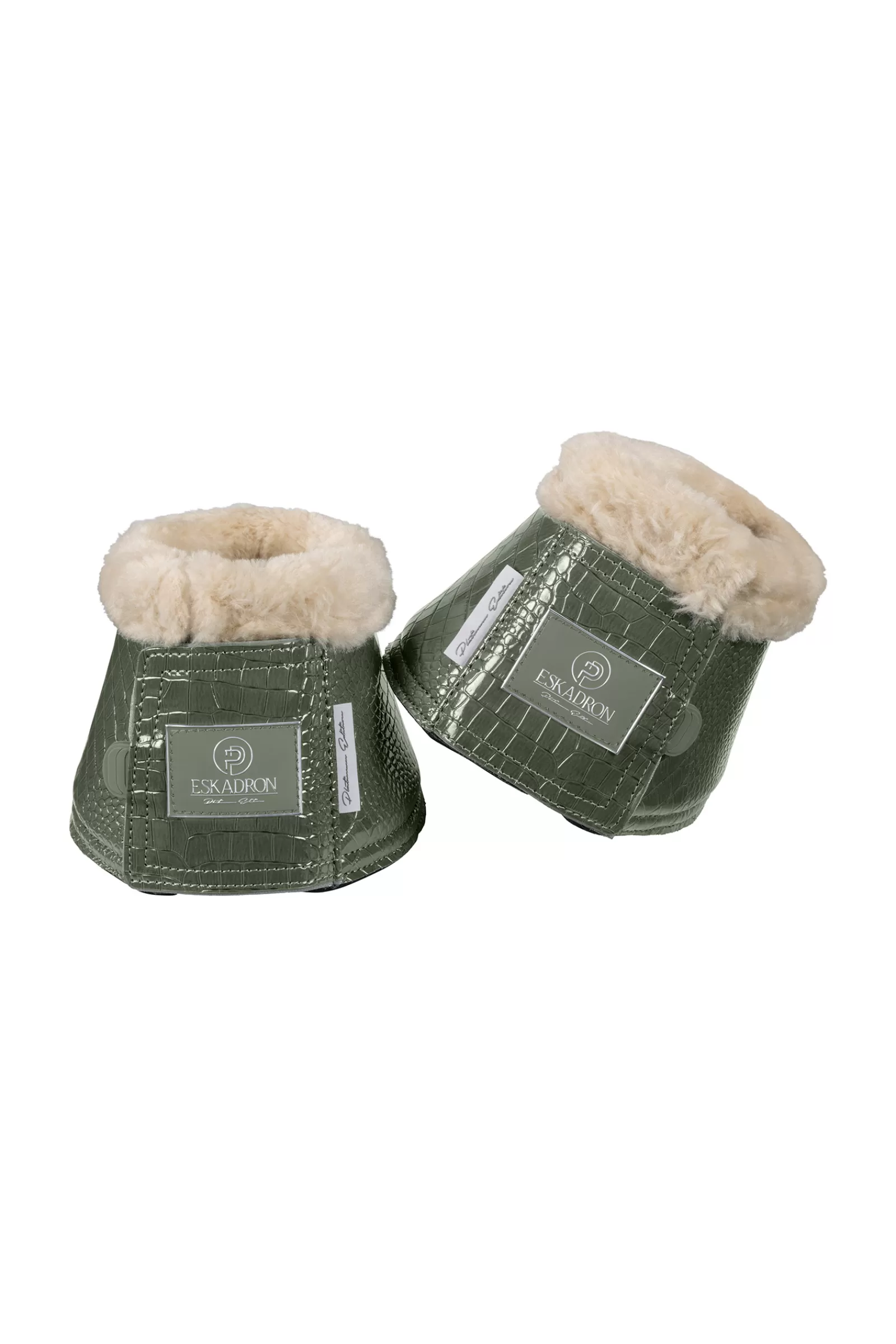 Fashion Cloches Croco Fausse Fourrure Cloches Cheval