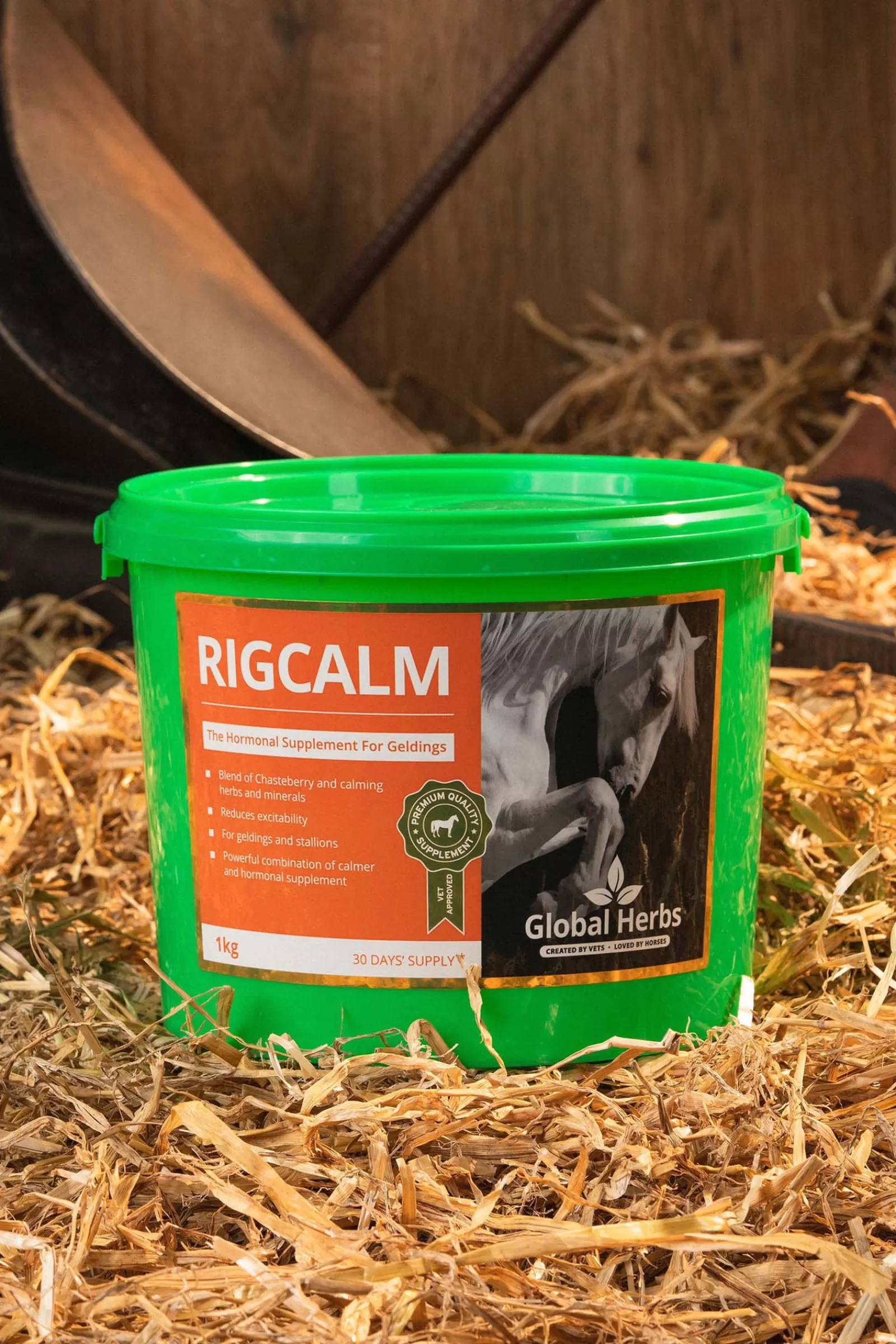 New Complement Alimentaire De Soin Calmant Global Herbs Rigcalm, 1 Kg Compléments Alimentaires