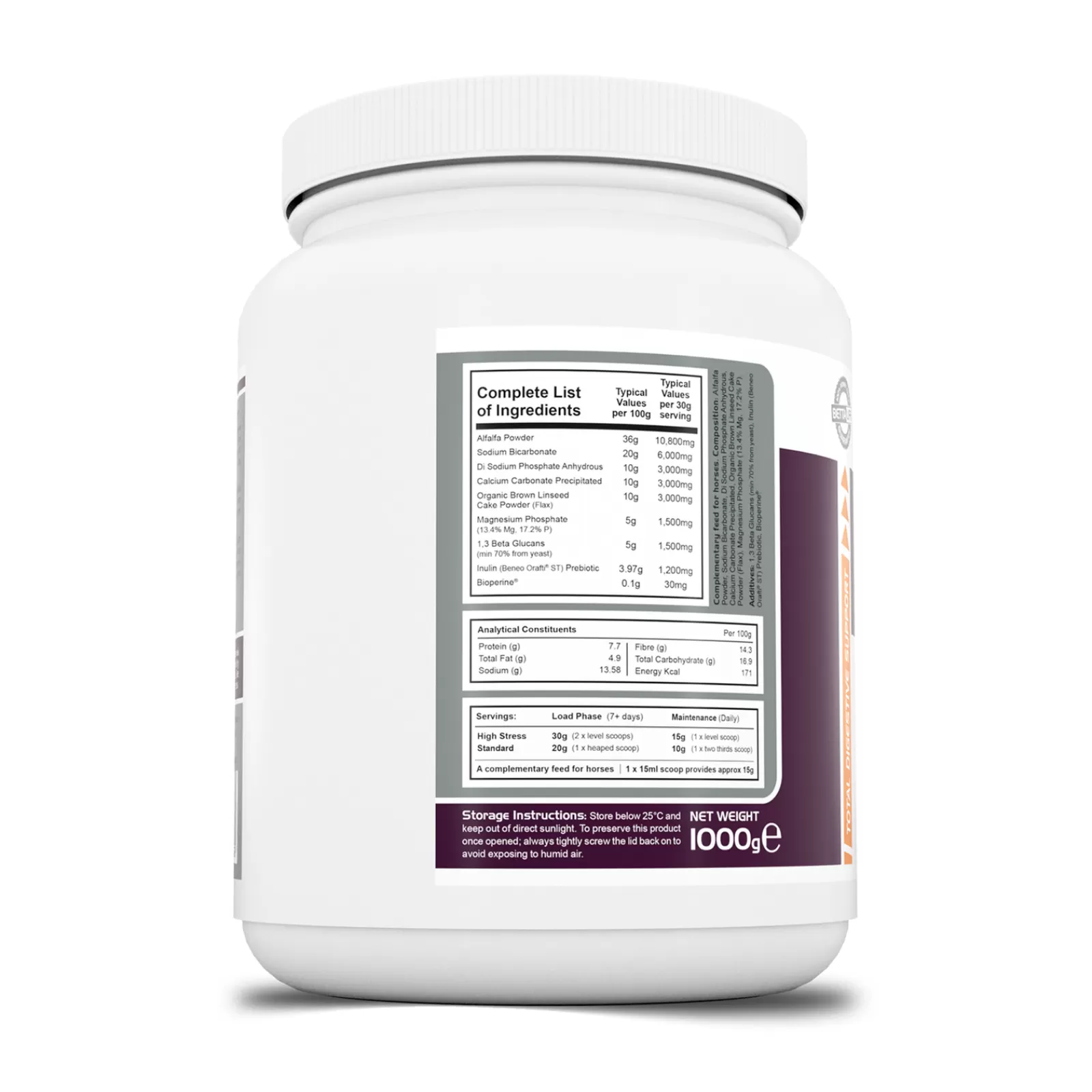Cheap Complement De Soutien Digestif Pour Chevaux Pharmatrac Total Digestive Support Equine Supplement, 1Kg Compléments Alimentaires