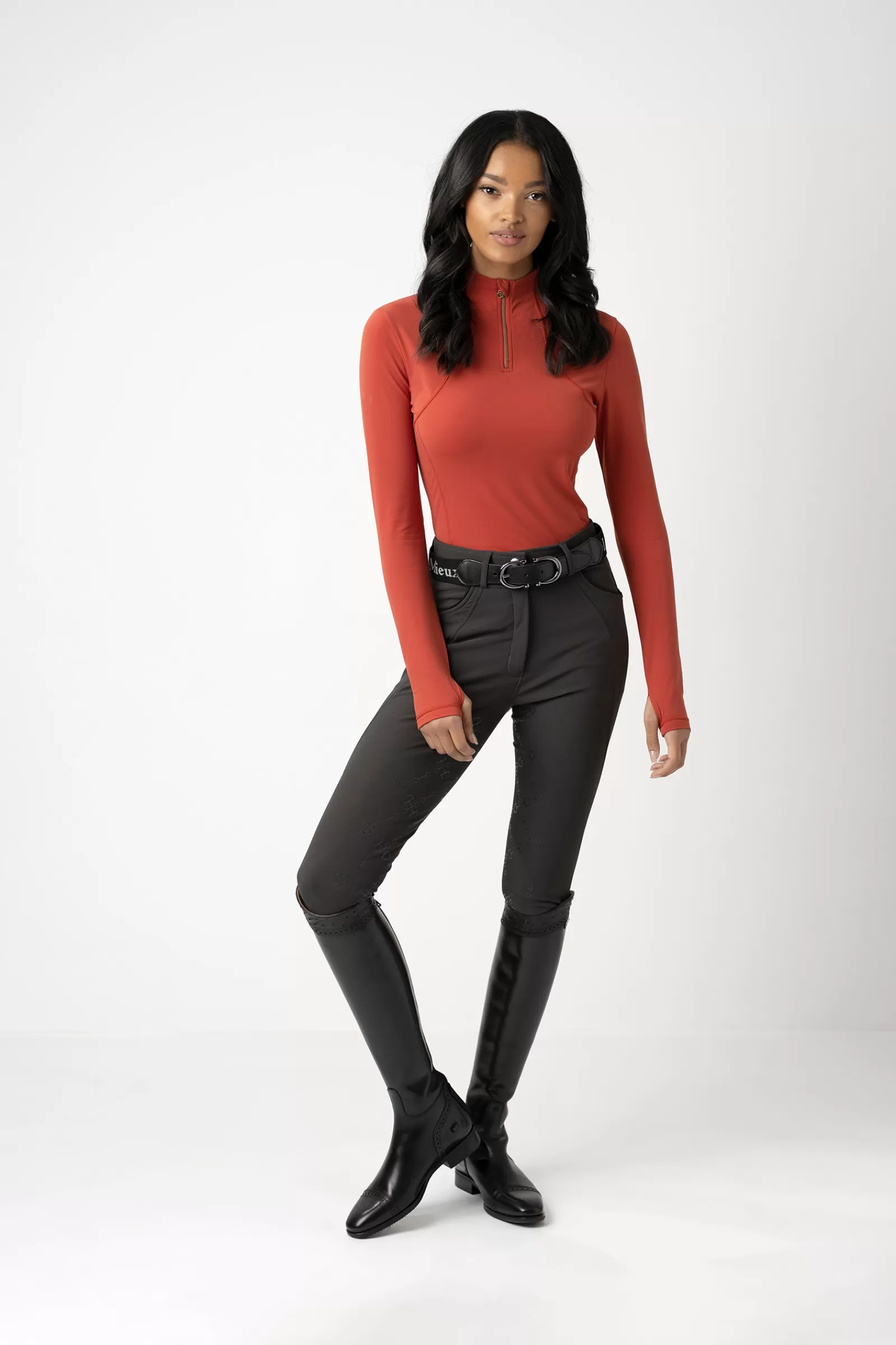 lemieux Couche De Base A Col Zippe Liberte Pour Femme< Tee Shirts & Polos