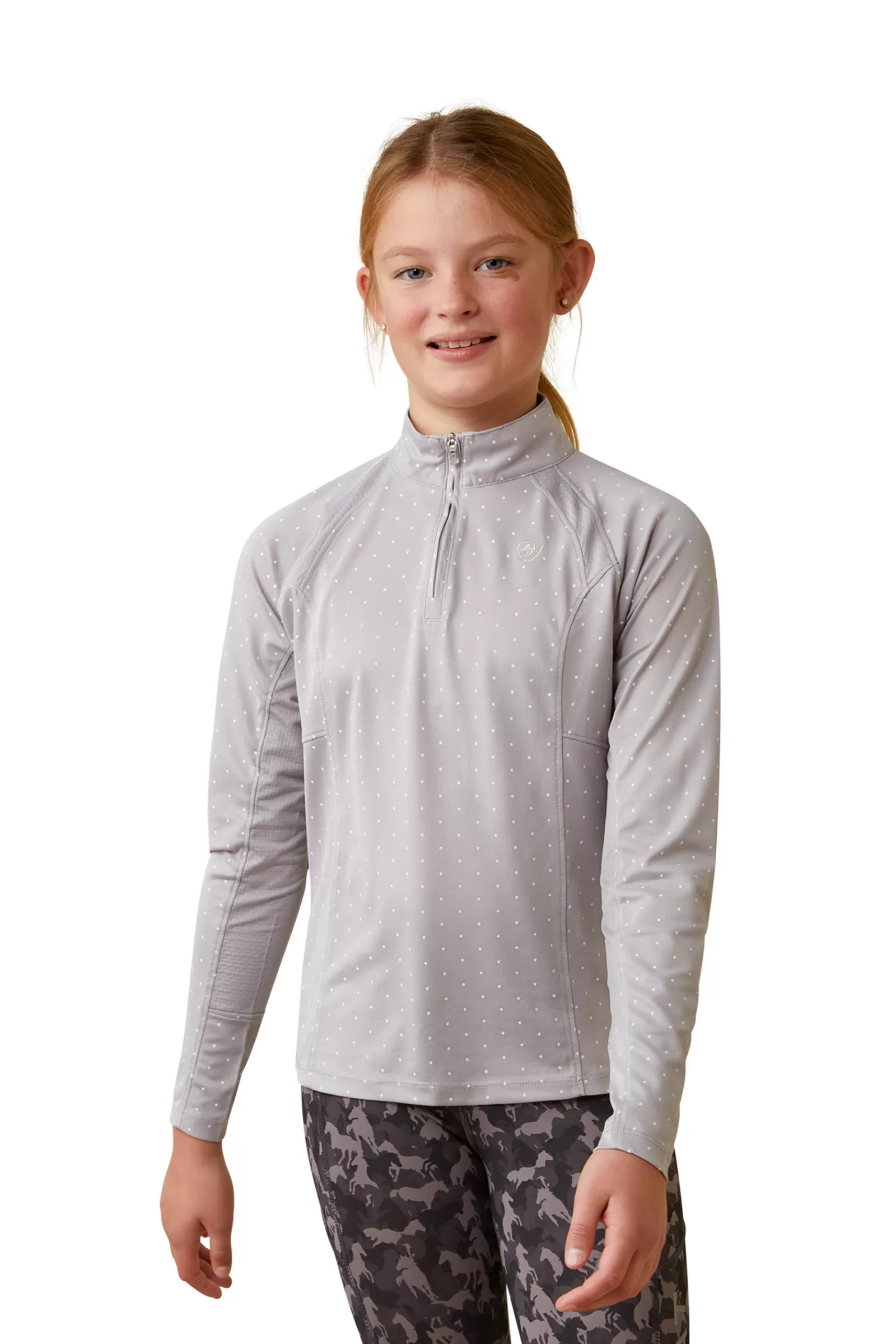 ariat Couche De Base Yth Sunstopper 2.0 1/4 Zip Pour Enfant< Tee Shirts & Polos