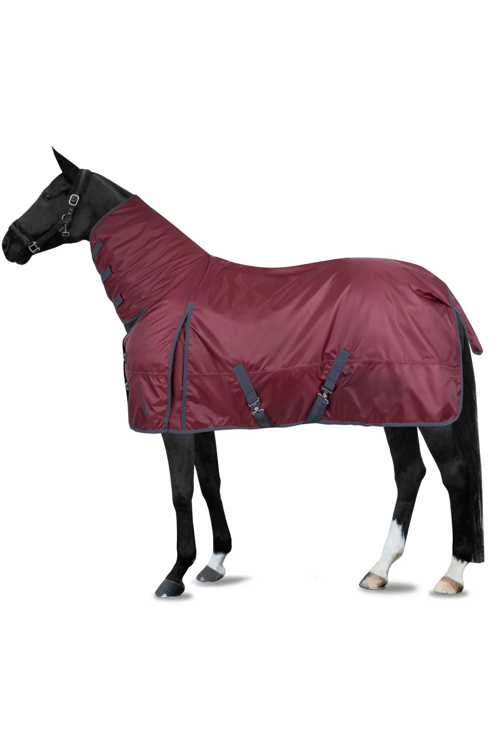 Shop Couverture D'Exterieur Avec Couvre-Encolure 840 D, 200 G Couvertures D'Exterieur Cheval