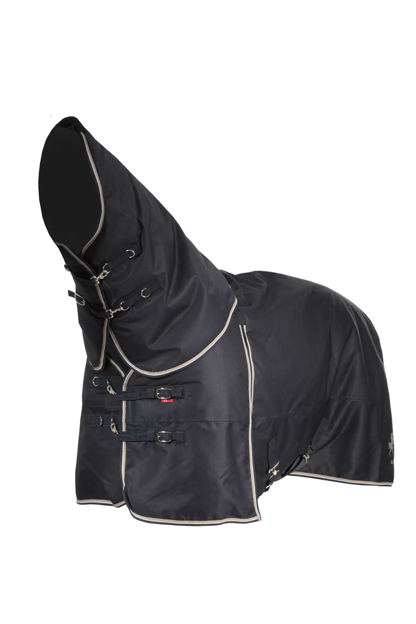 Clearance Couverture D'Exterieur B Vertigo Georgina Avec Couvre-Encolure, 400 G Couvertures D'Exterieur Cheval