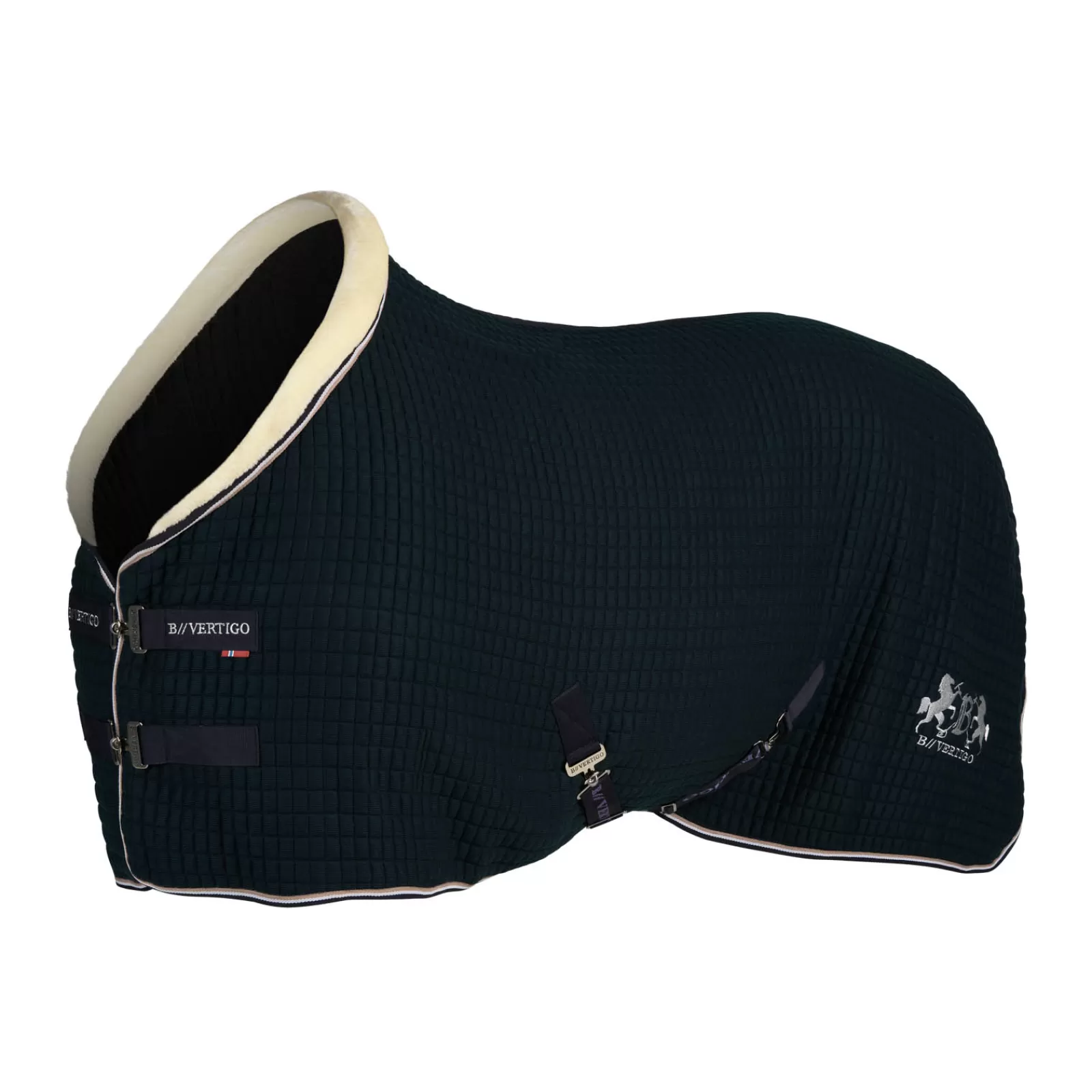 Online Couverture Thermique B Vertigo Dylan Avec Tour D'Encolure En Fausse Fourrure Couverture Polaire & Sechante