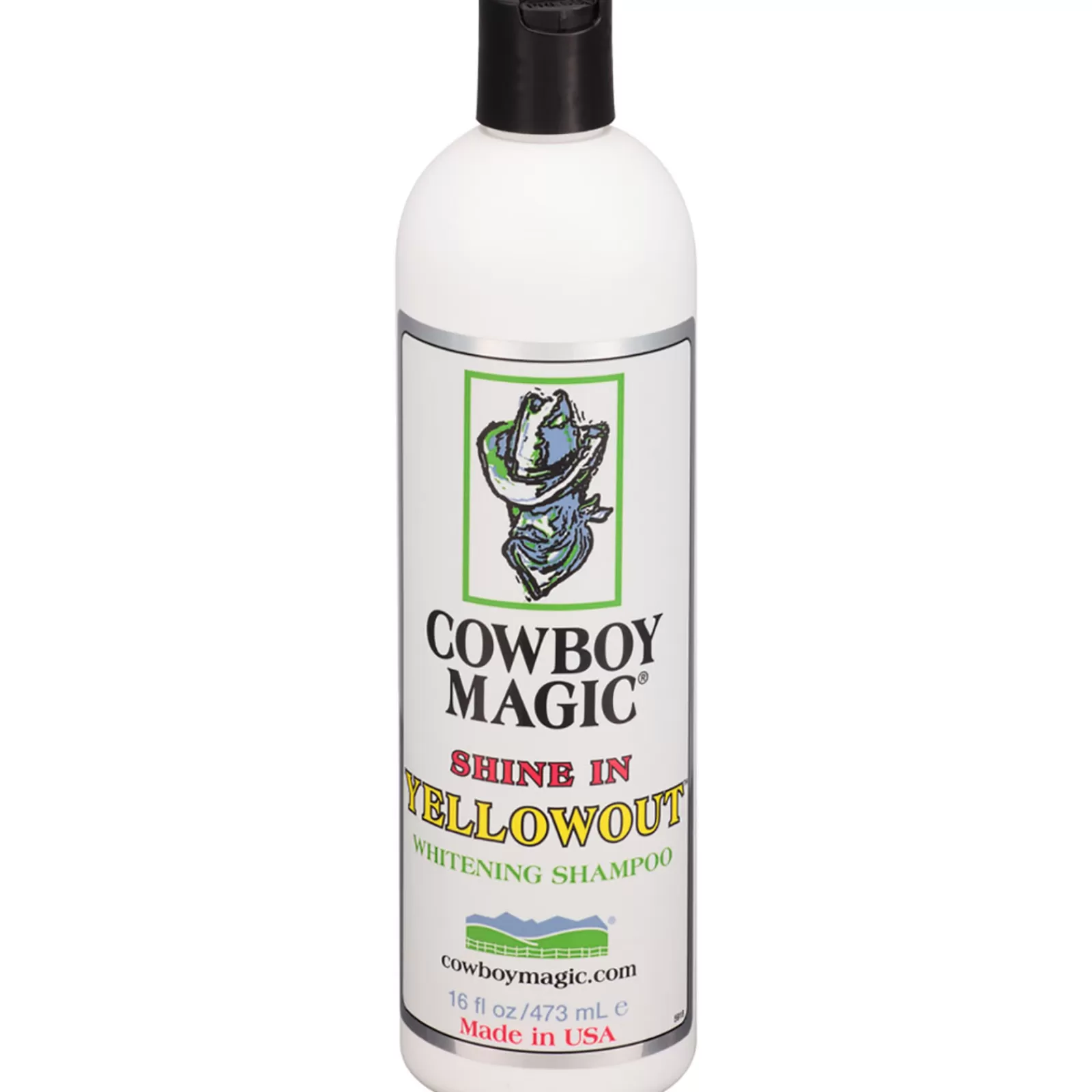 Hot Cowboy Magic - Shine In Yellowout™ Shampoo 473 Ml Soins De La Fourrure, De La Peau Et De La Criniere