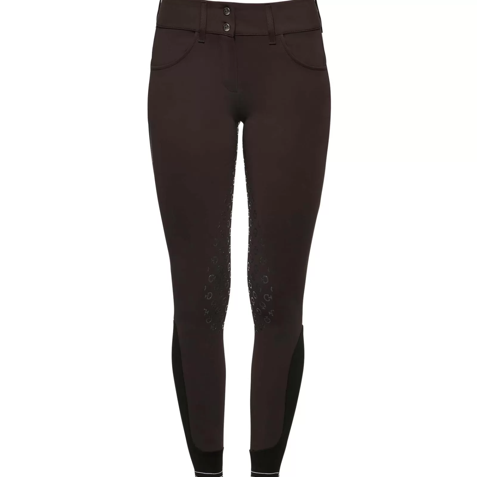 cavalleriatoscana Culotte De Cheval Americaine Cavalleria Toscana Pour Femme Avec Logo Perfore< Pantalons D'équitation Fond Integral