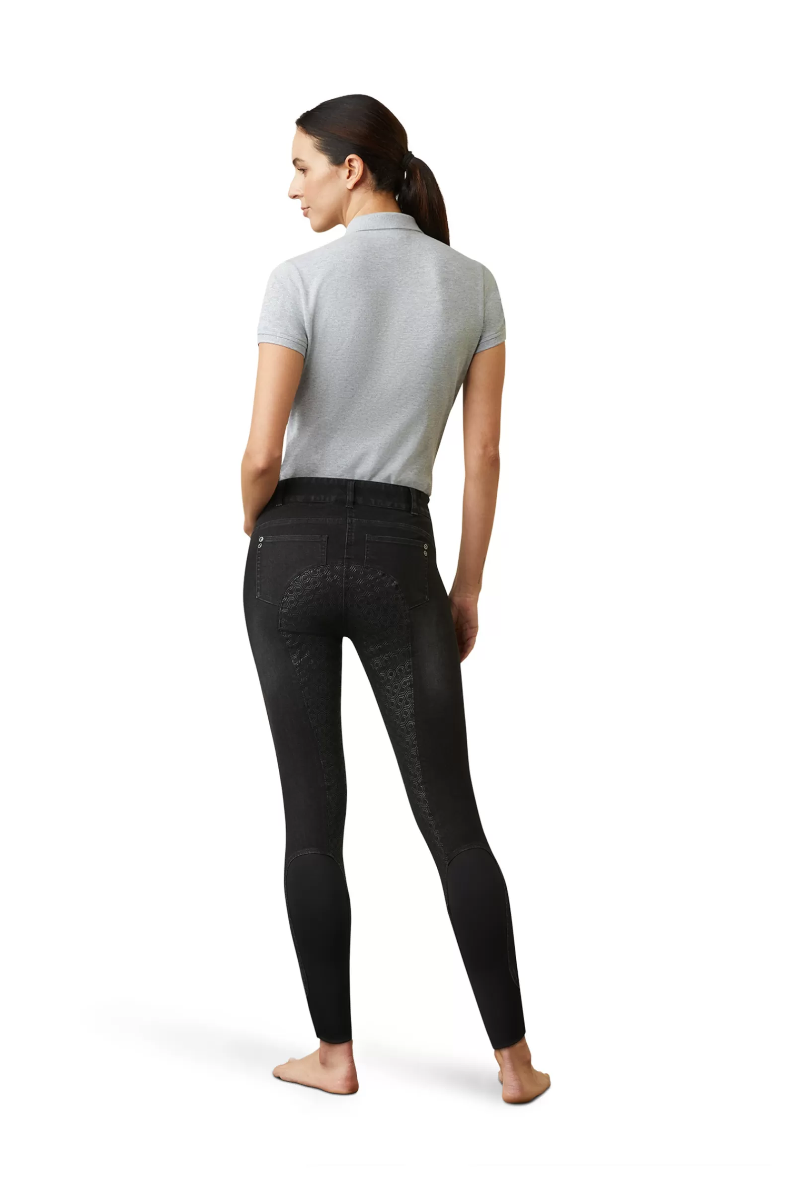 ariat Culotte D'équitation En Denim Full Grip Halo B Pour Femme< Pantalons D'équitation Fond Integral
