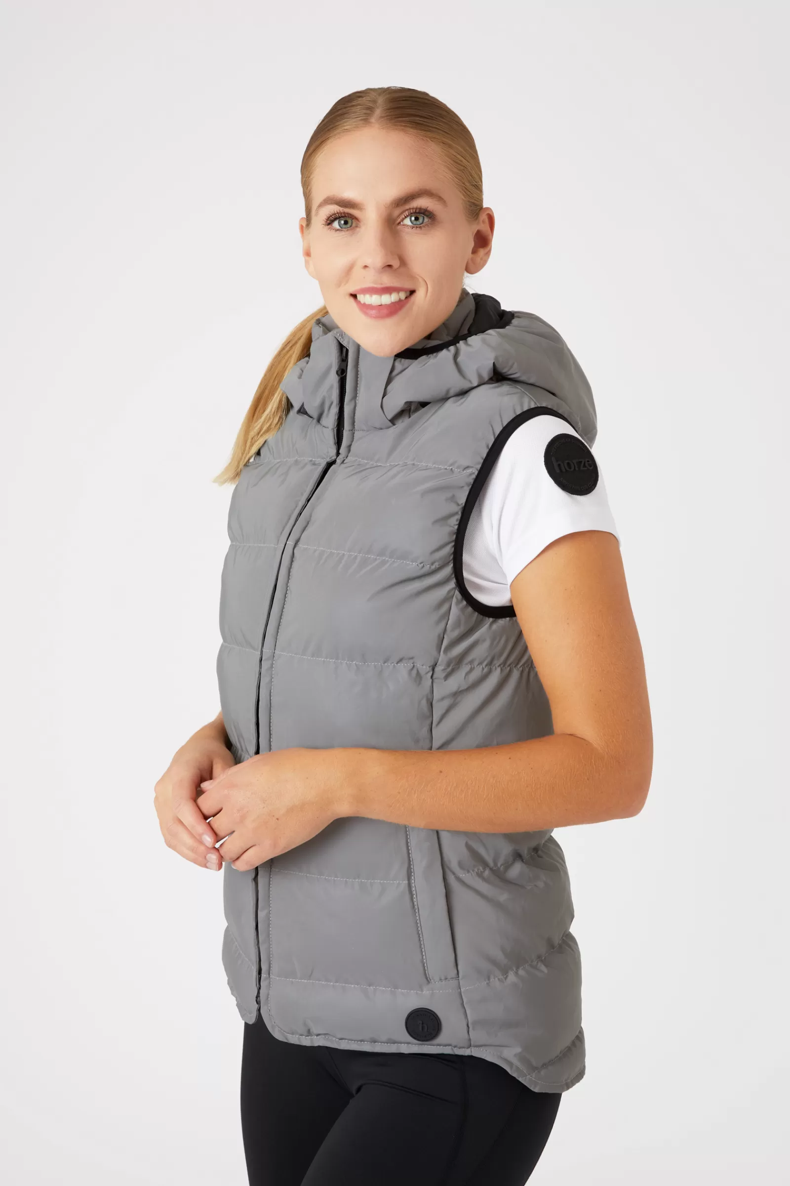 horze Doudoune Sans Manches Matelassee Reflechissante Pour Femme< Manteaux & Vestes