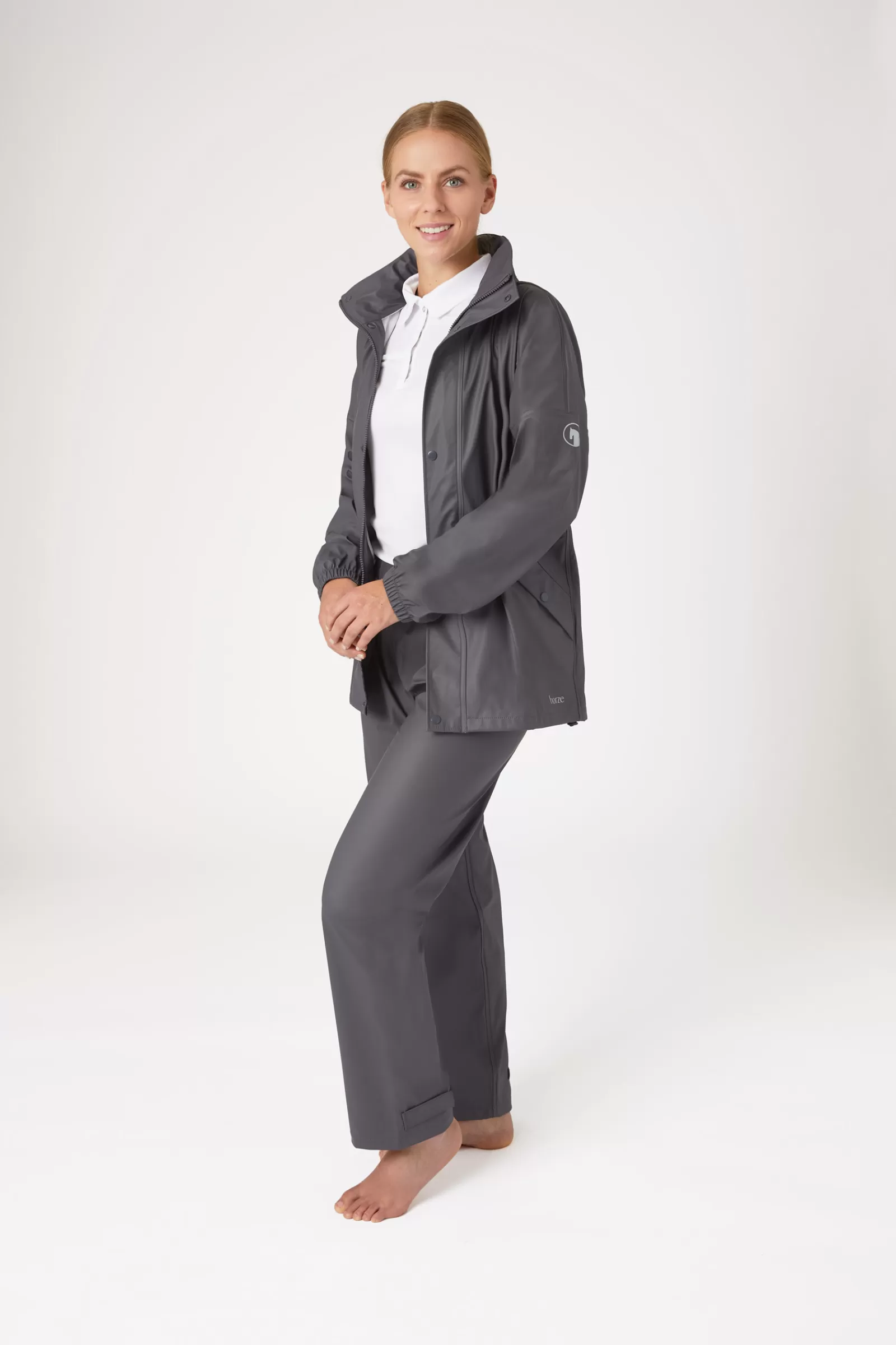 horze Ensemble Veste Et Pantalon D'équitation Impermeable Rory, Femme< Vêtements De Pluie