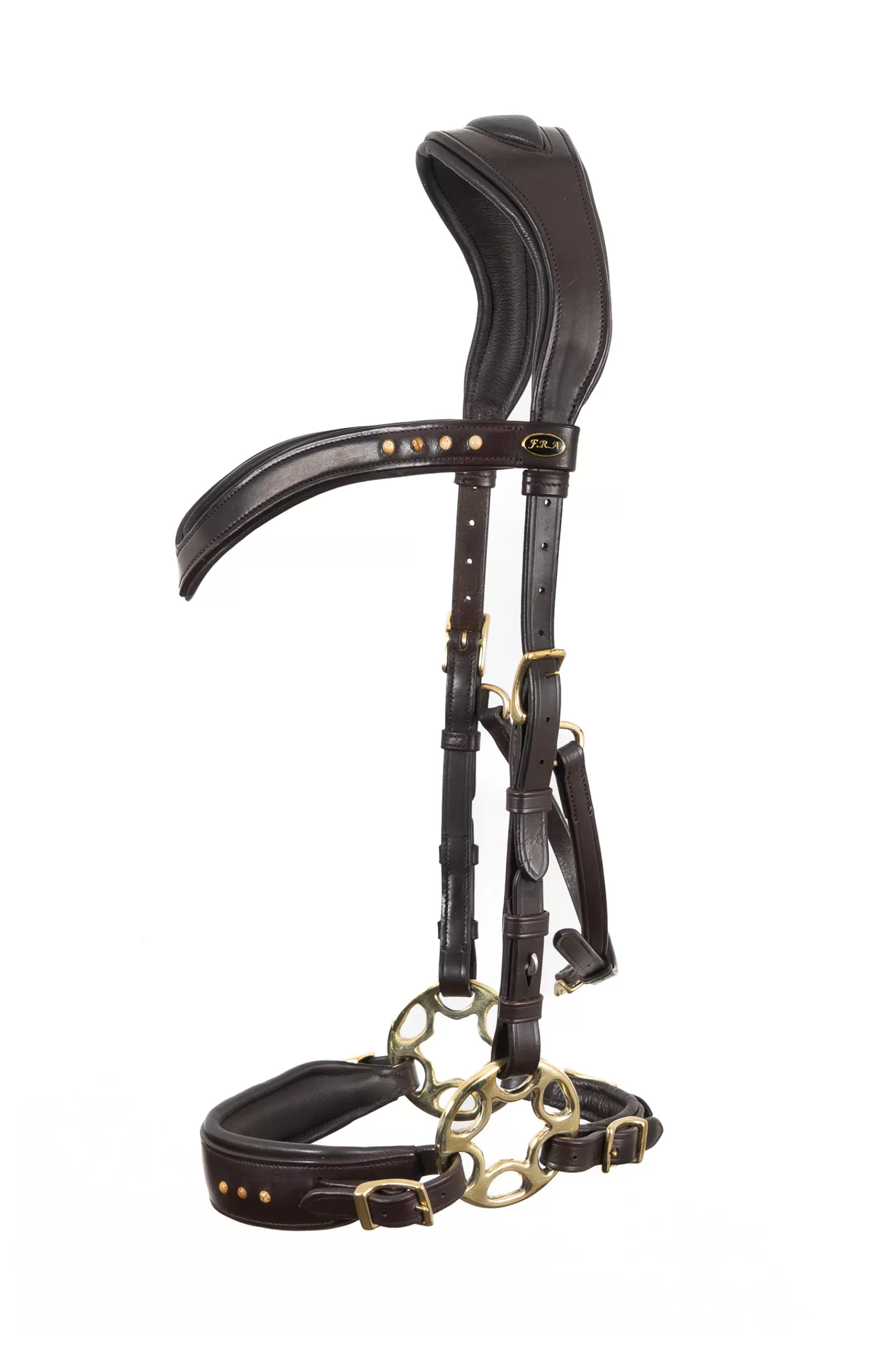 Best F.R.A. Glory Systeme 2 / Hackamore Marron Bridons Et Filets