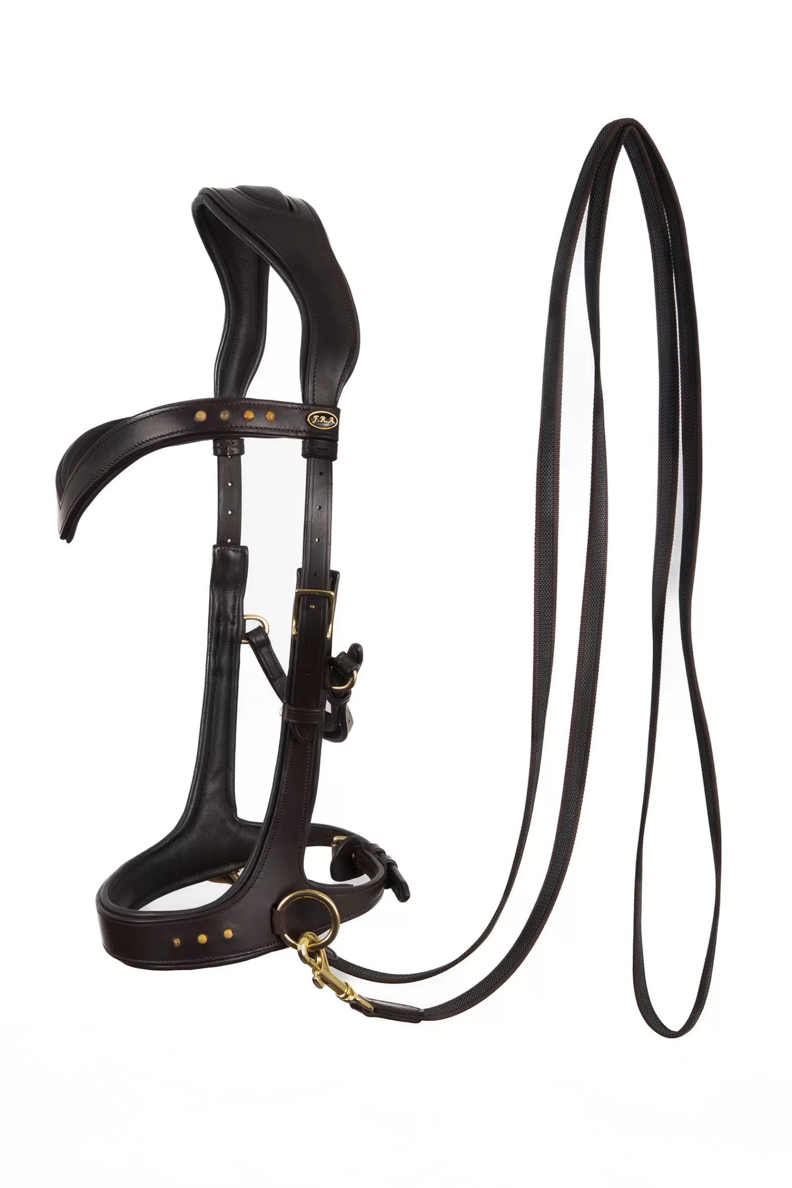 Flash Sale F.R.A. Glory Systeme 3 / Side-Pull Cuir Marron Bridons Et Filets