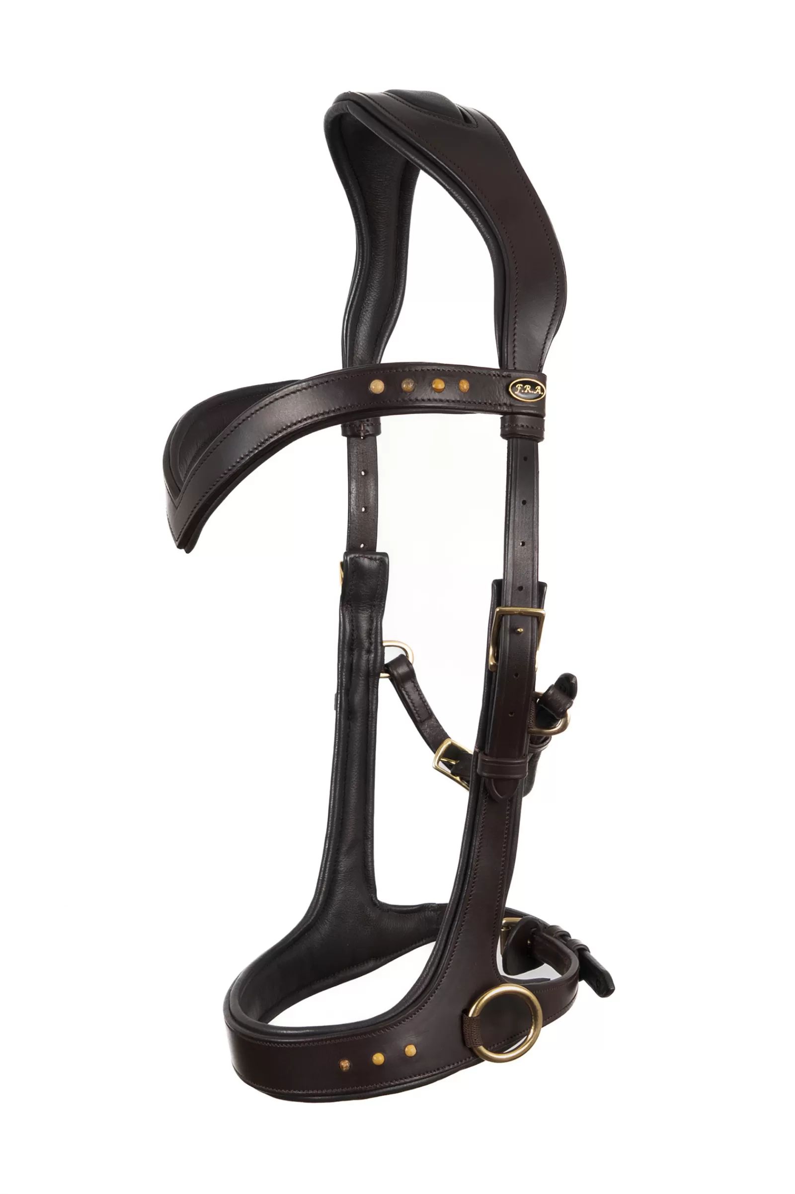 Flash Sale F.R.A. Glory Systeme 3 / Side-Pull Cuir Marron Bridons Et Filets