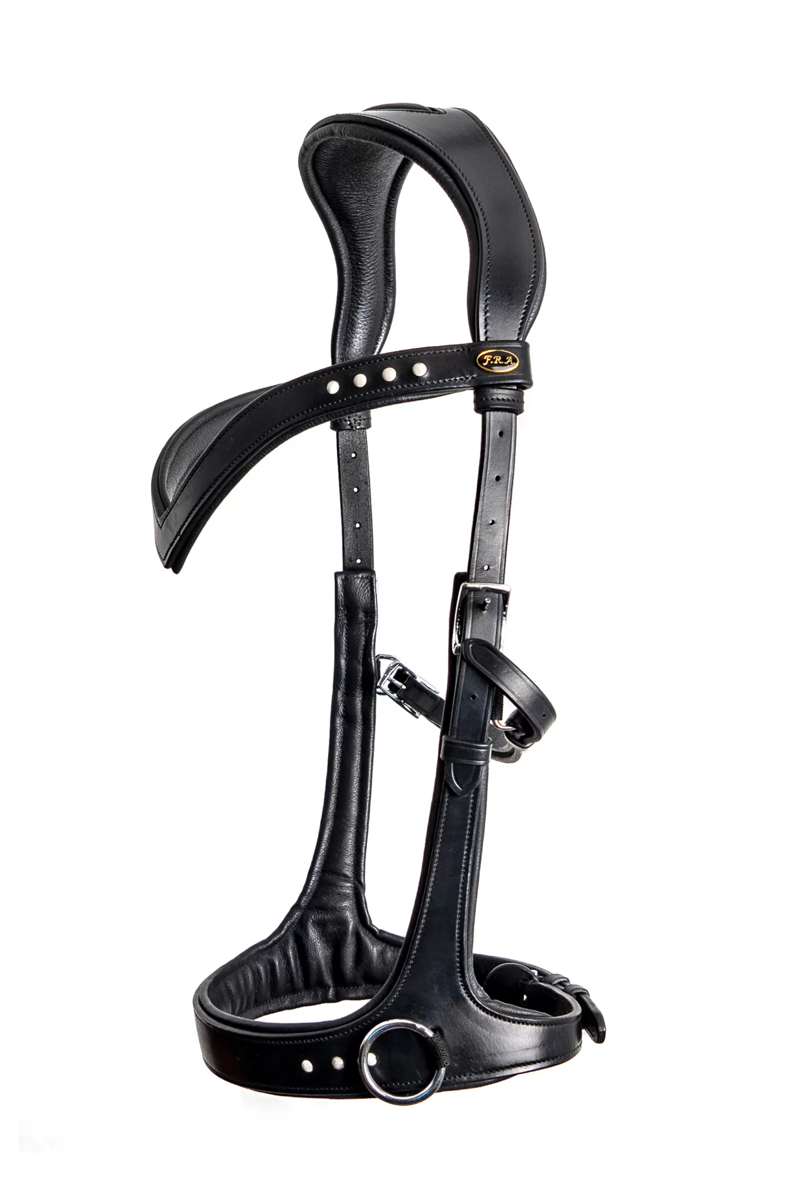 Clearance F.R.A. Glory Systeme 3 / Side-Pull Cuir Noir Bridons Et Filets